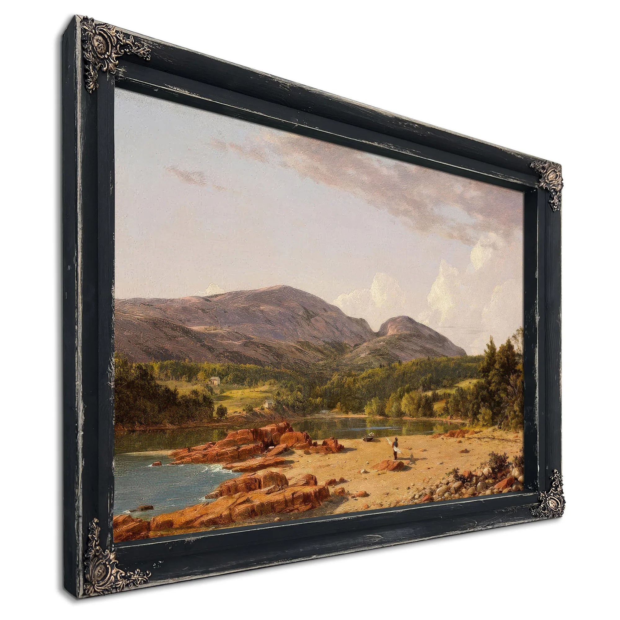 Otter Creek, Mount Desert By Frederic Edwin Church Fine Art Print