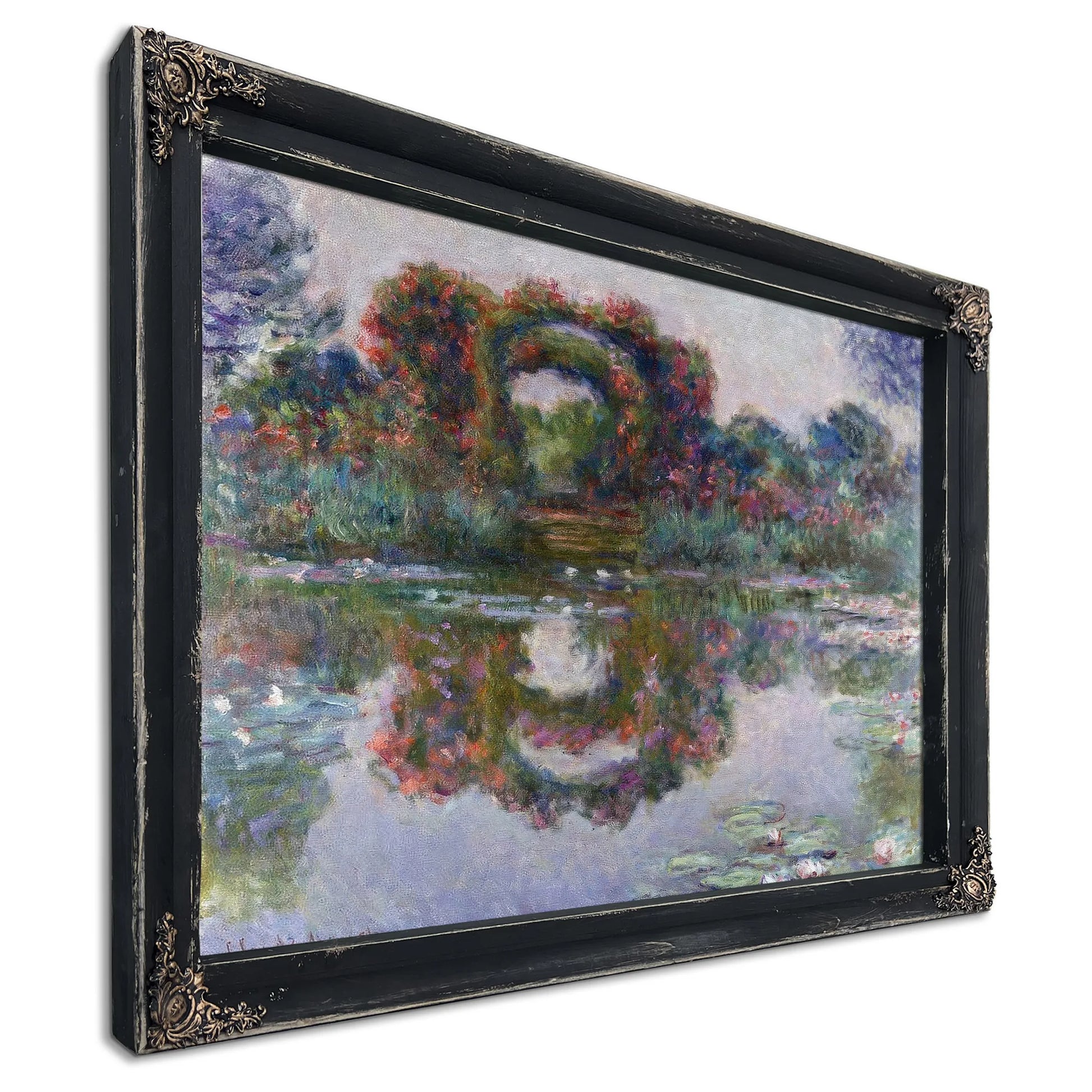 Flowering Arches, Giverny By Claude Monet Fine Art Print
