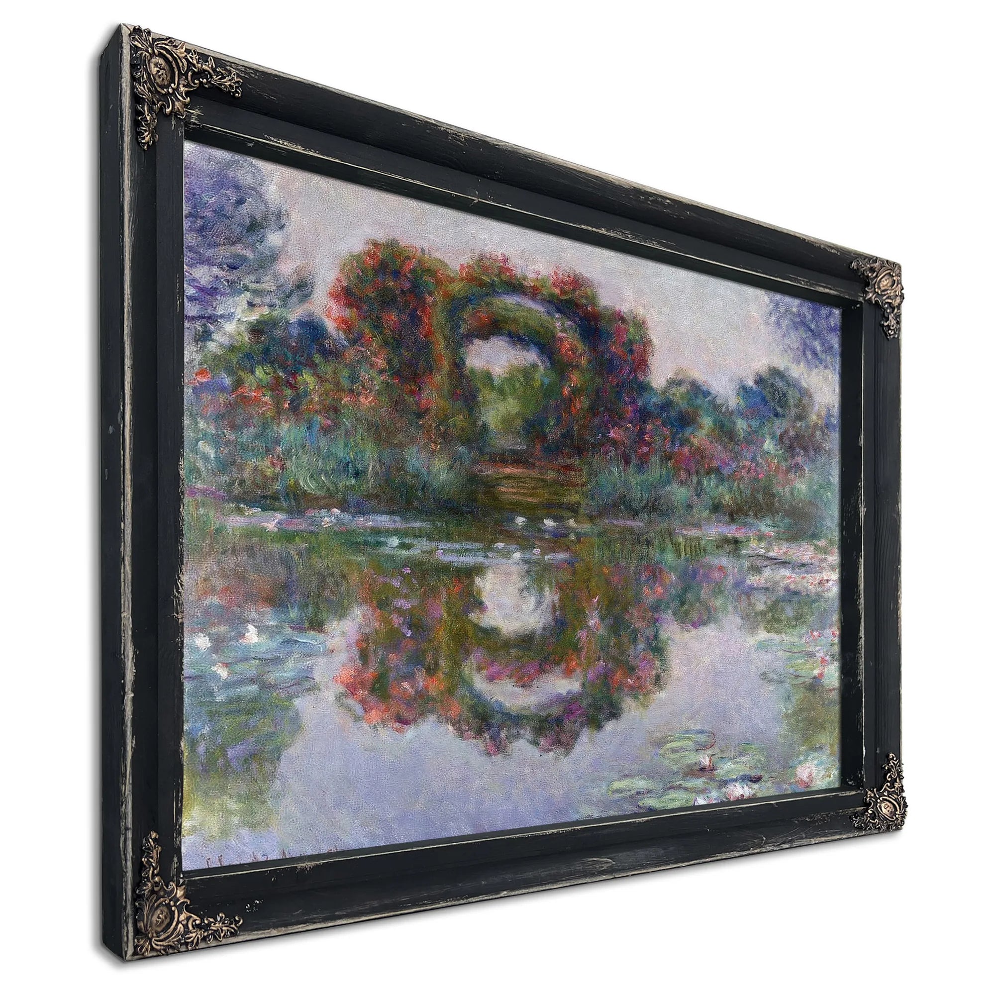 Flowering Arches, Giverny By Claude Monet Fine Art Print
