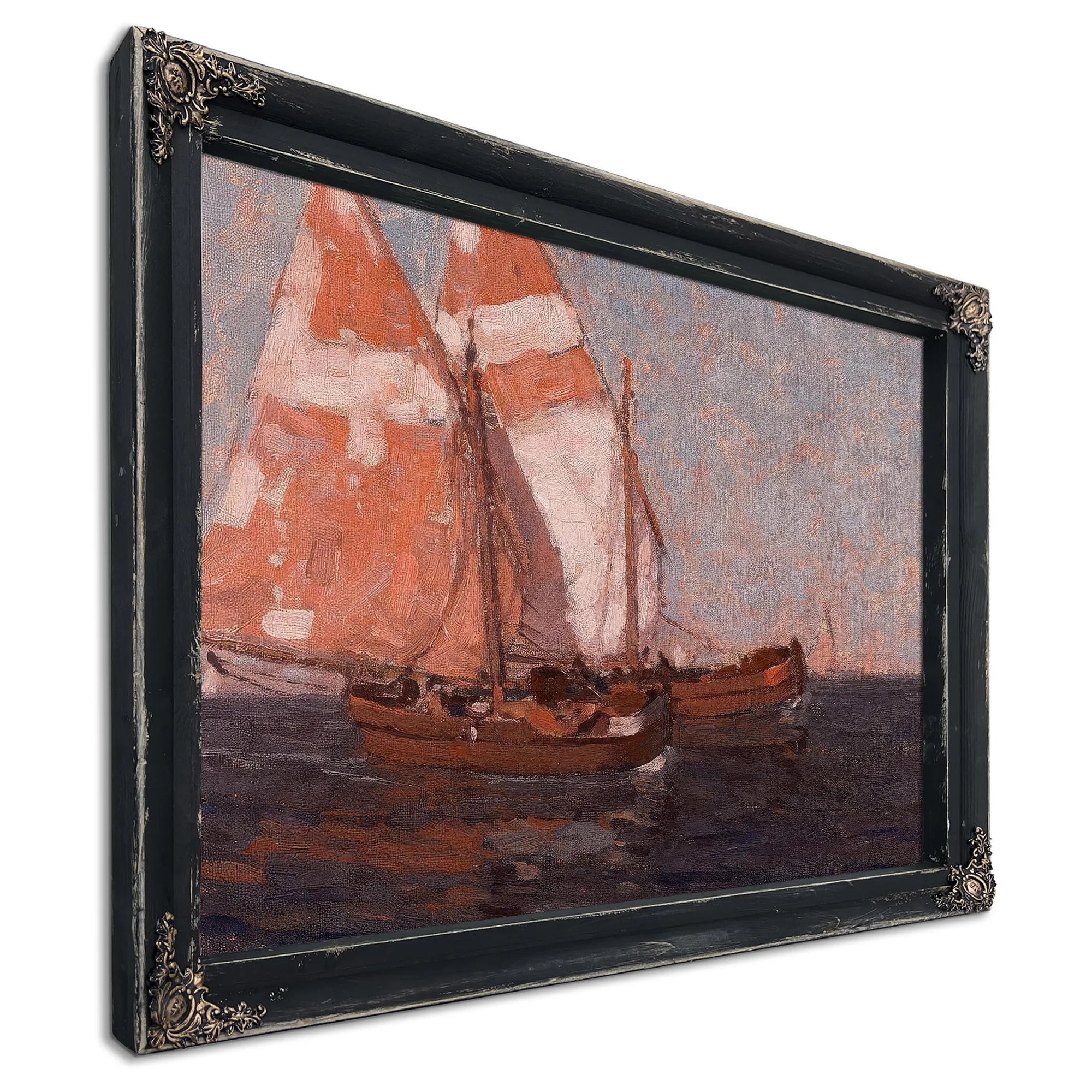 Sailboats On The Adriatic By Edgar Payne Fine Art Print