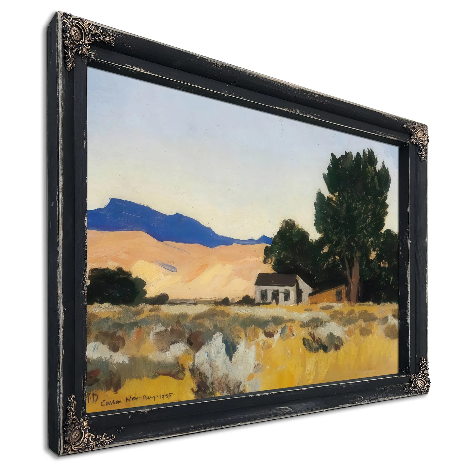 Cottage In Carson By Maynard Dixon Fine Art Print