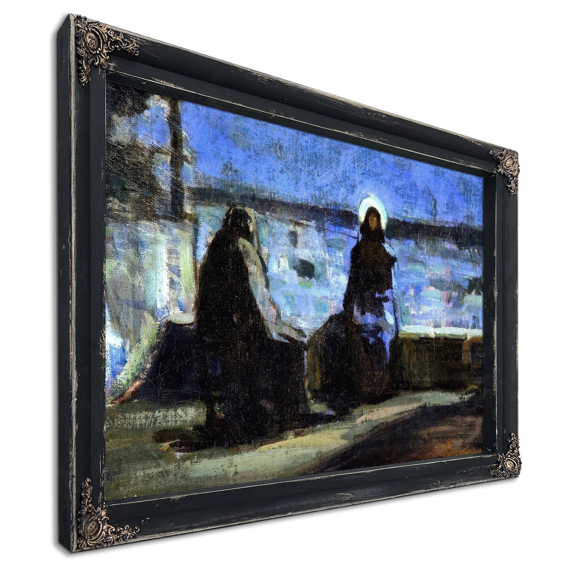 Study For Nicodemus Visiting Jesus By Henry Ossawa Tanner Fine Art Print