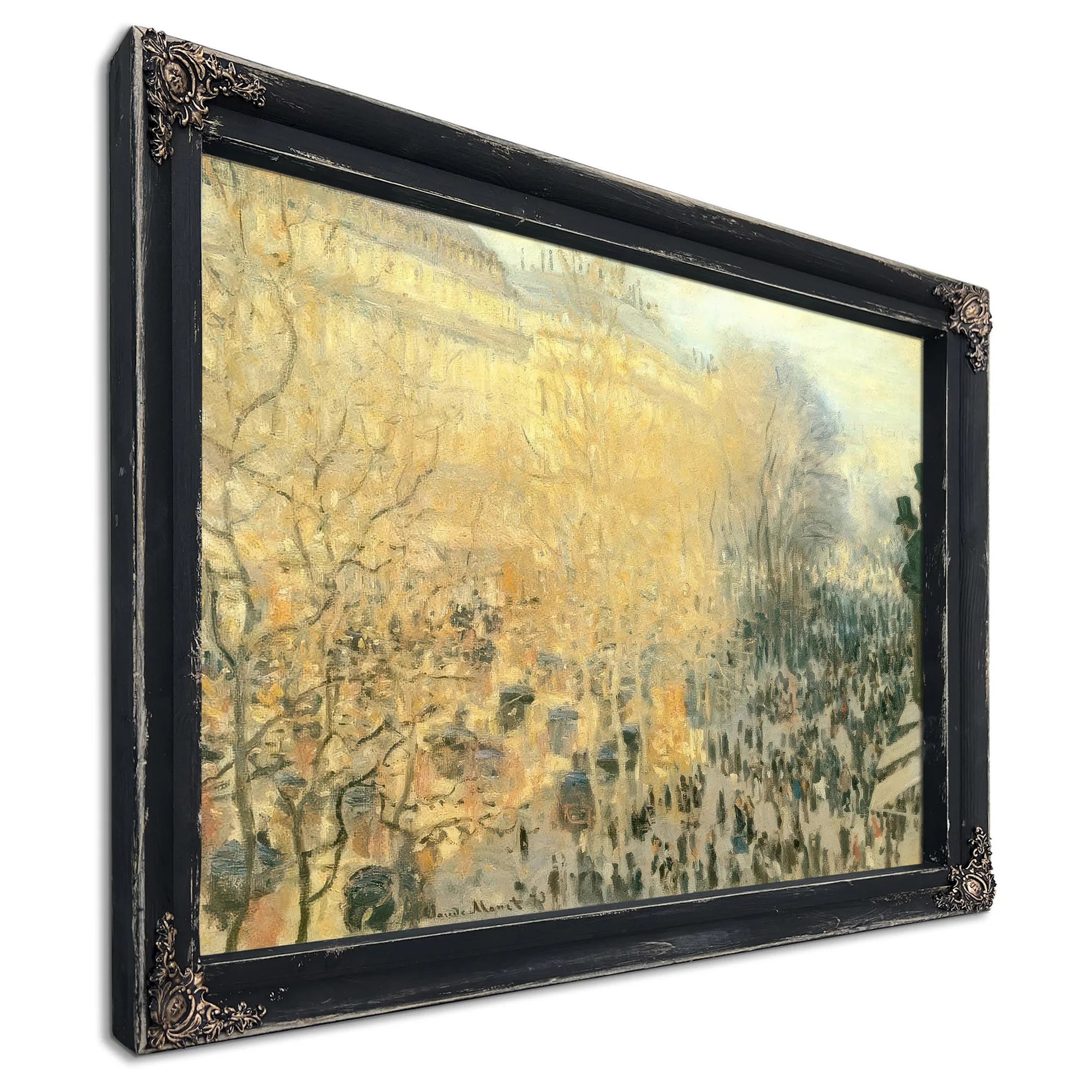 The Boulevard Des Capucines By Claude Monet Fine Art Print