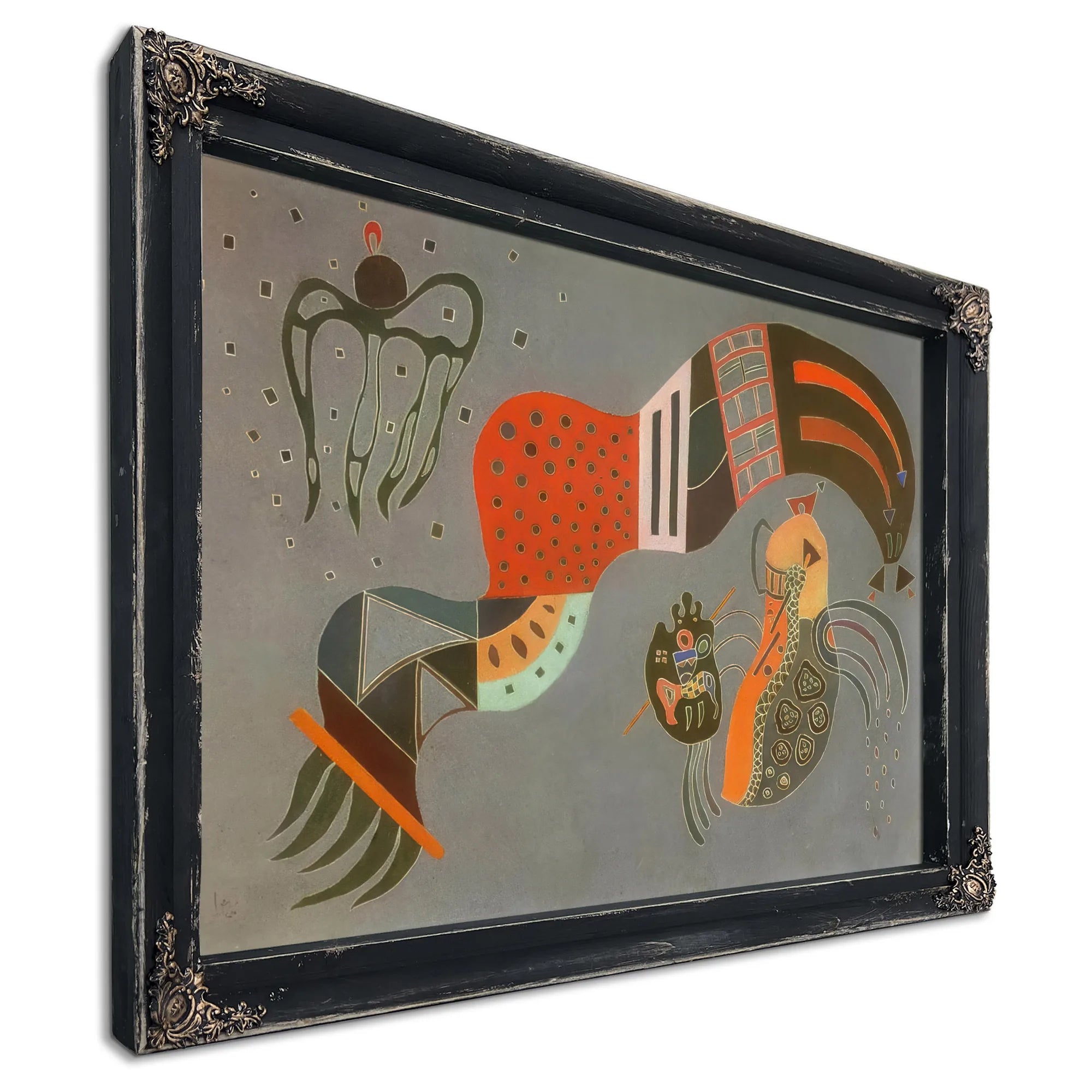 Tempered Elan 1944 By Wassily Kandinsky Fine Art Print