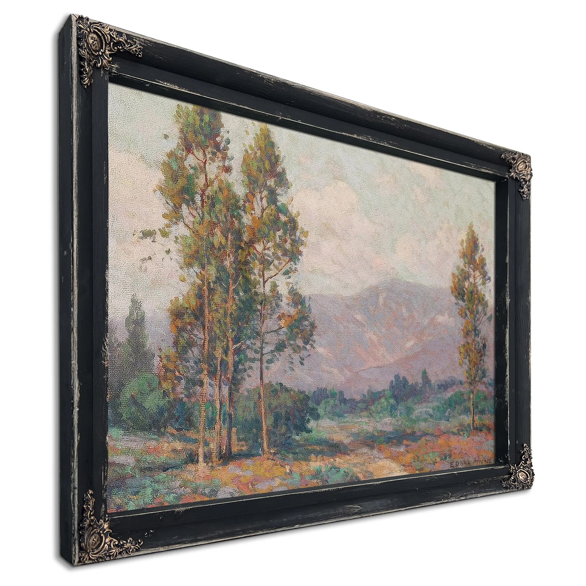 Santa Barbara Mountains By Edgar Payne Fine Art Print