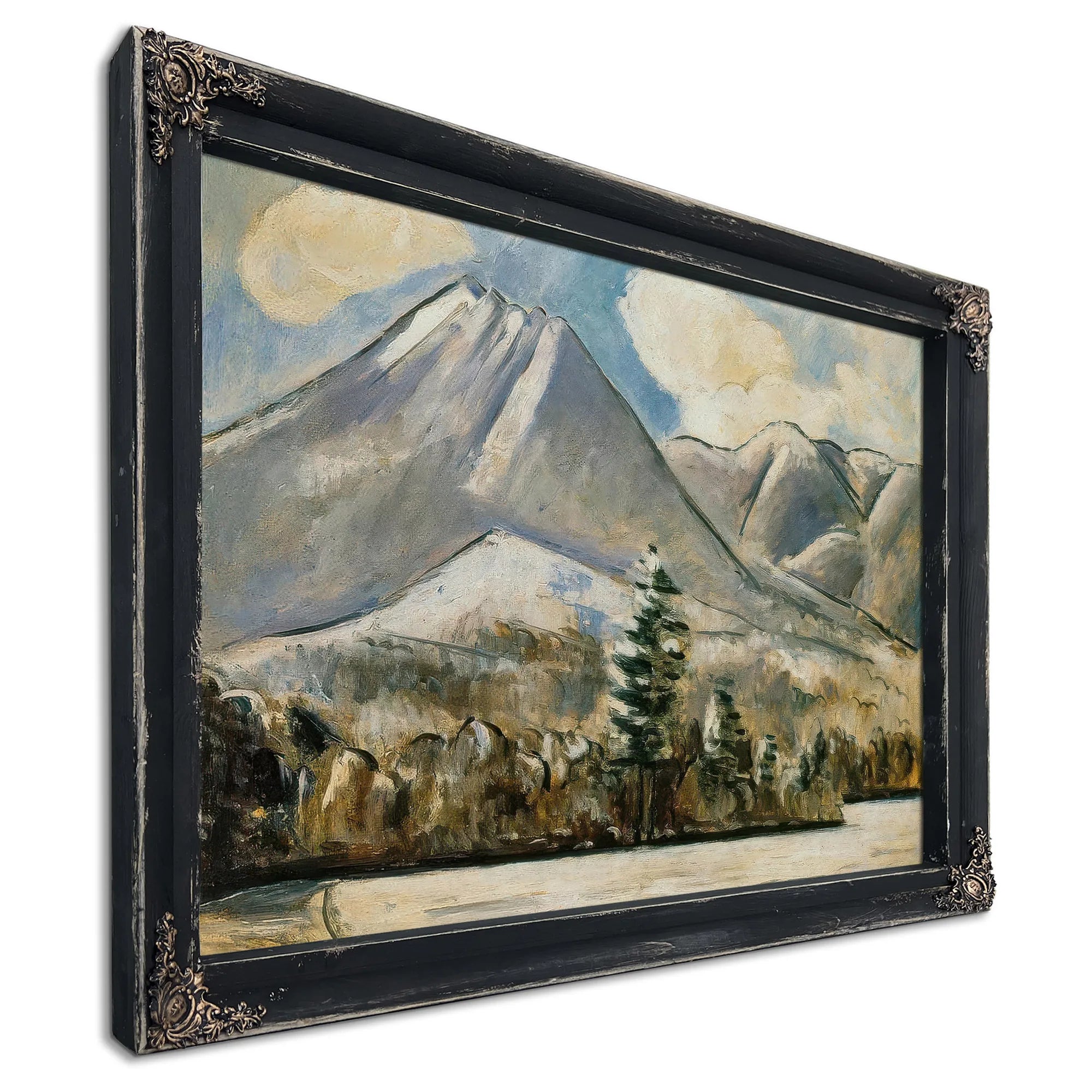 Mount Katahdin Maine First Snow No 1 By Marsden Hartley Fine Art Print