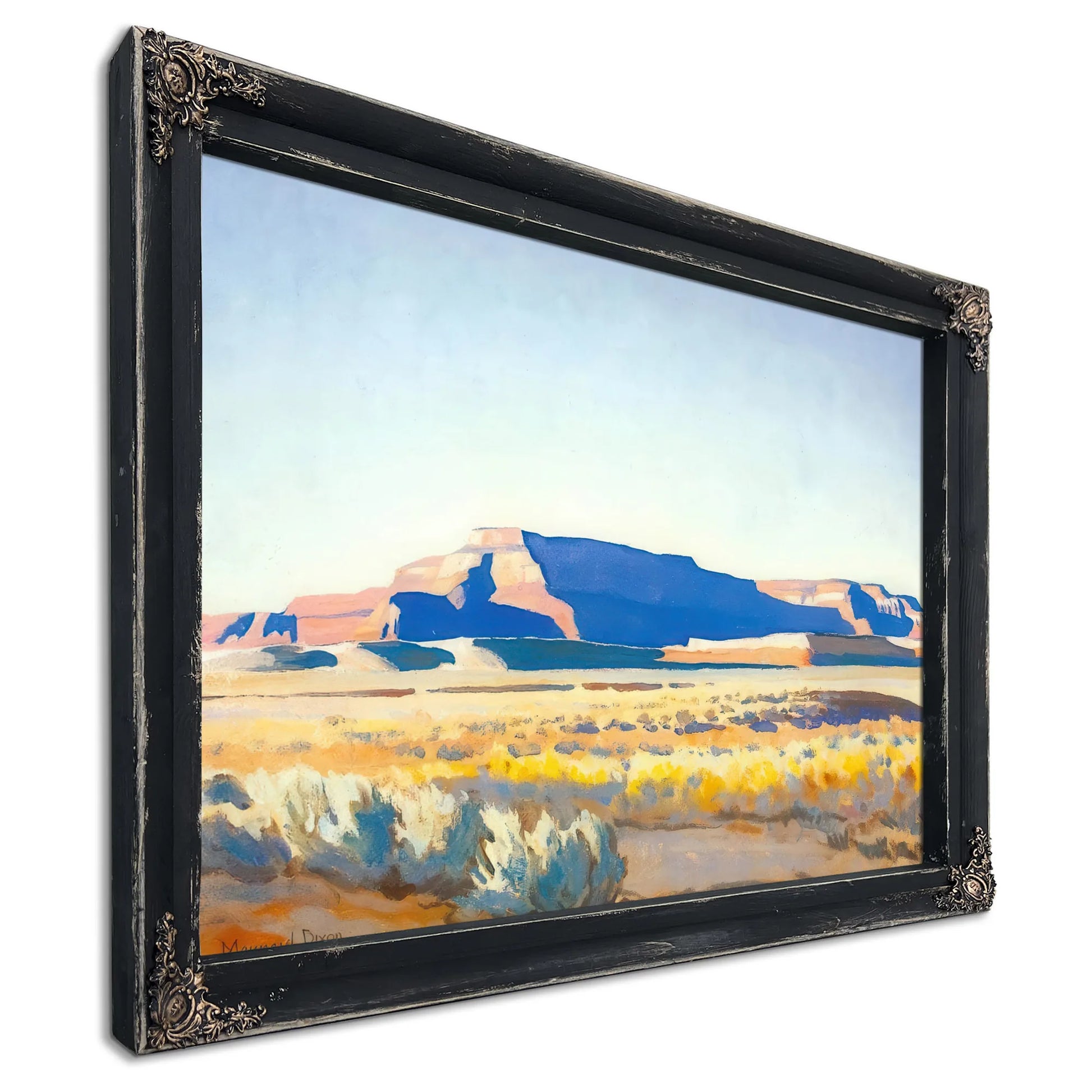 Striped Mesa By Maynard Dixon Fine Art Print