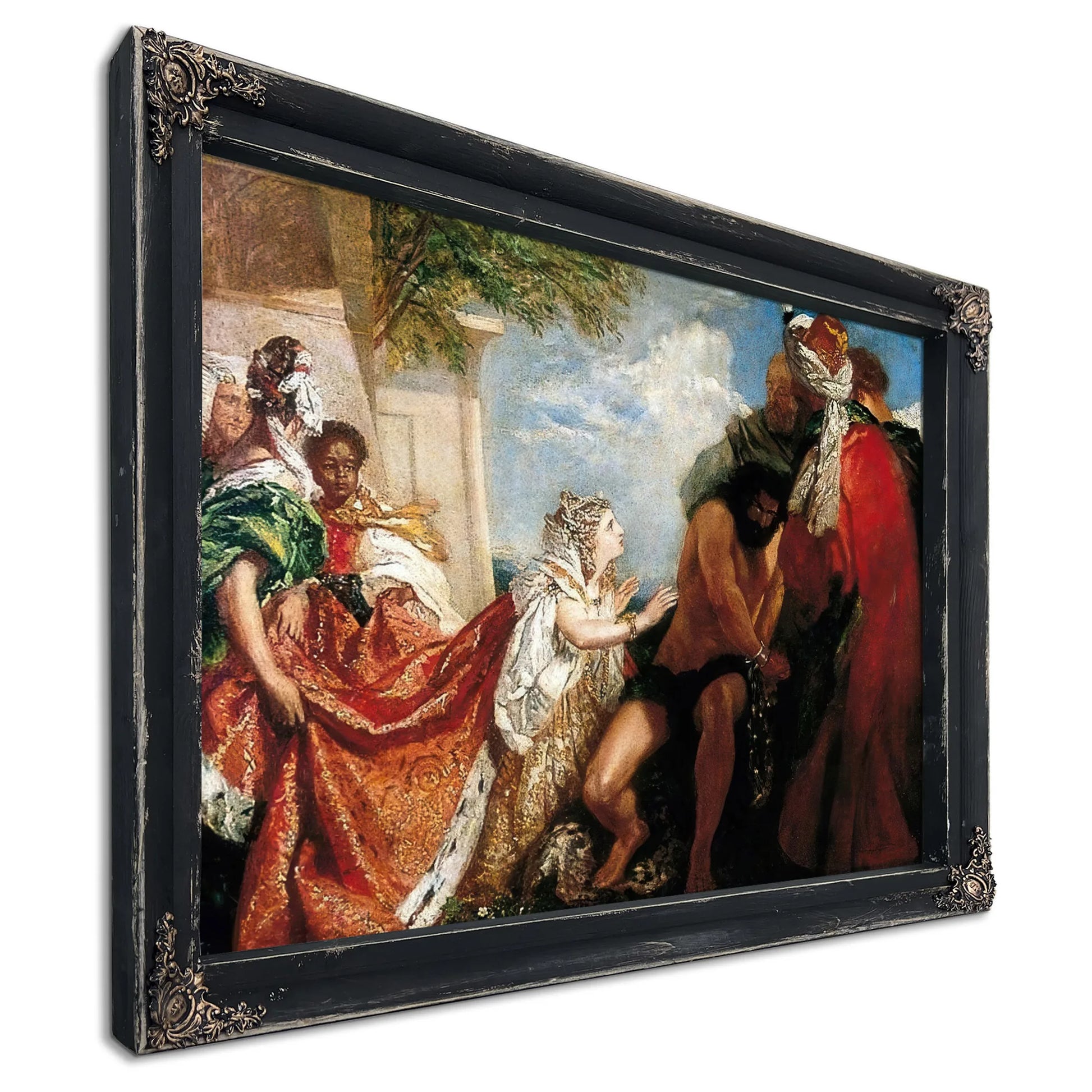 Delilah Before The Blinded Samson By William Etty Fine Art Print