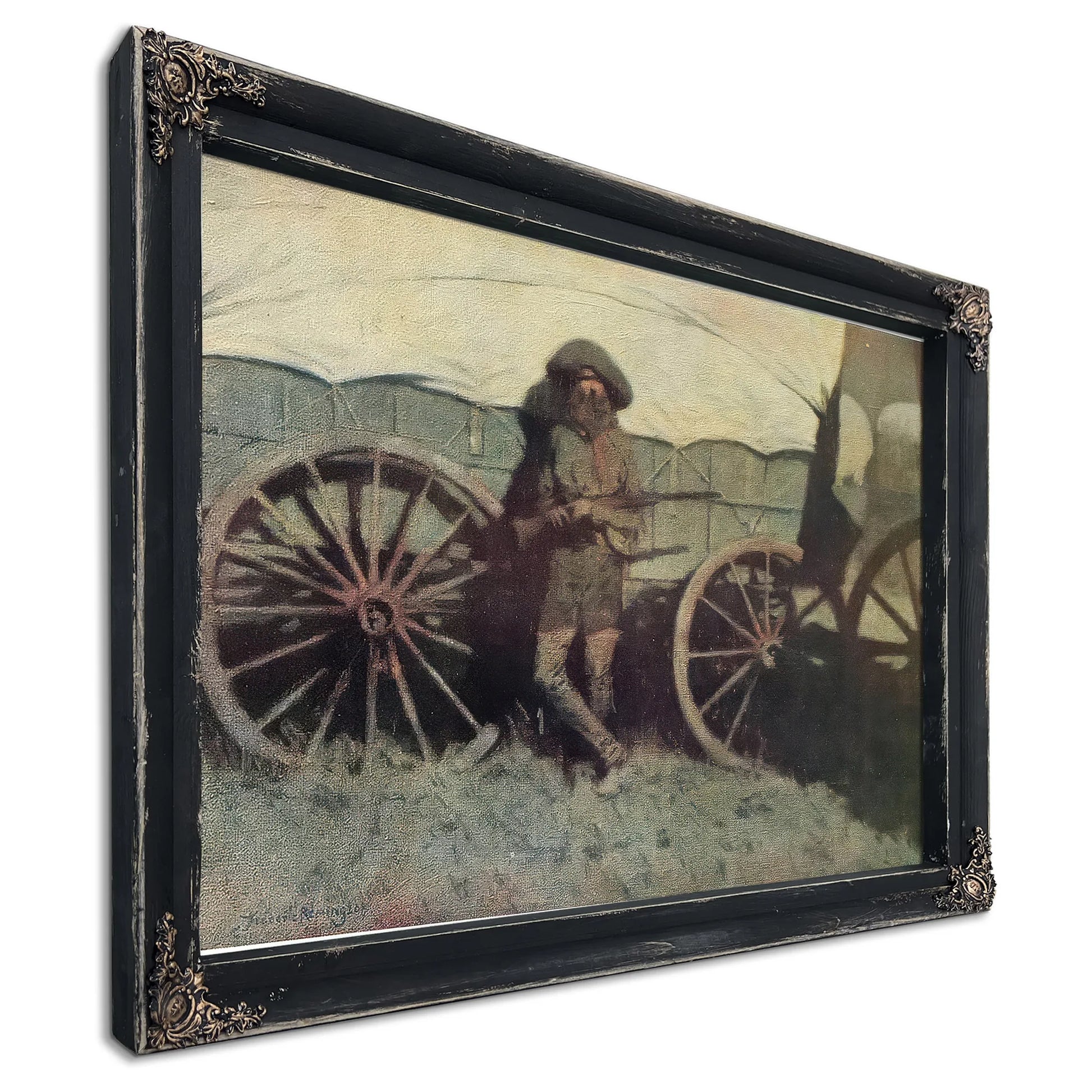 The Sentinel By Frederic Remington Fine Art Print