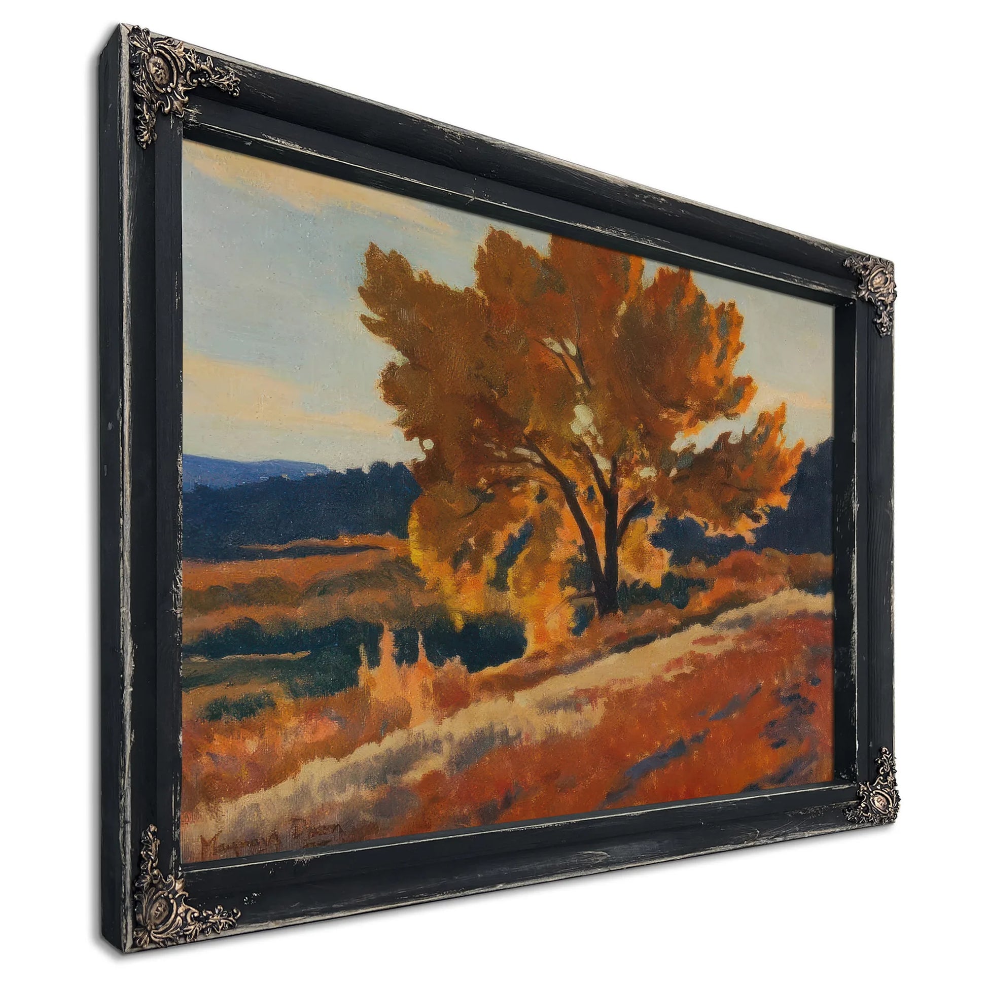 October Leafage By Maynard Dixon Fine Art Print