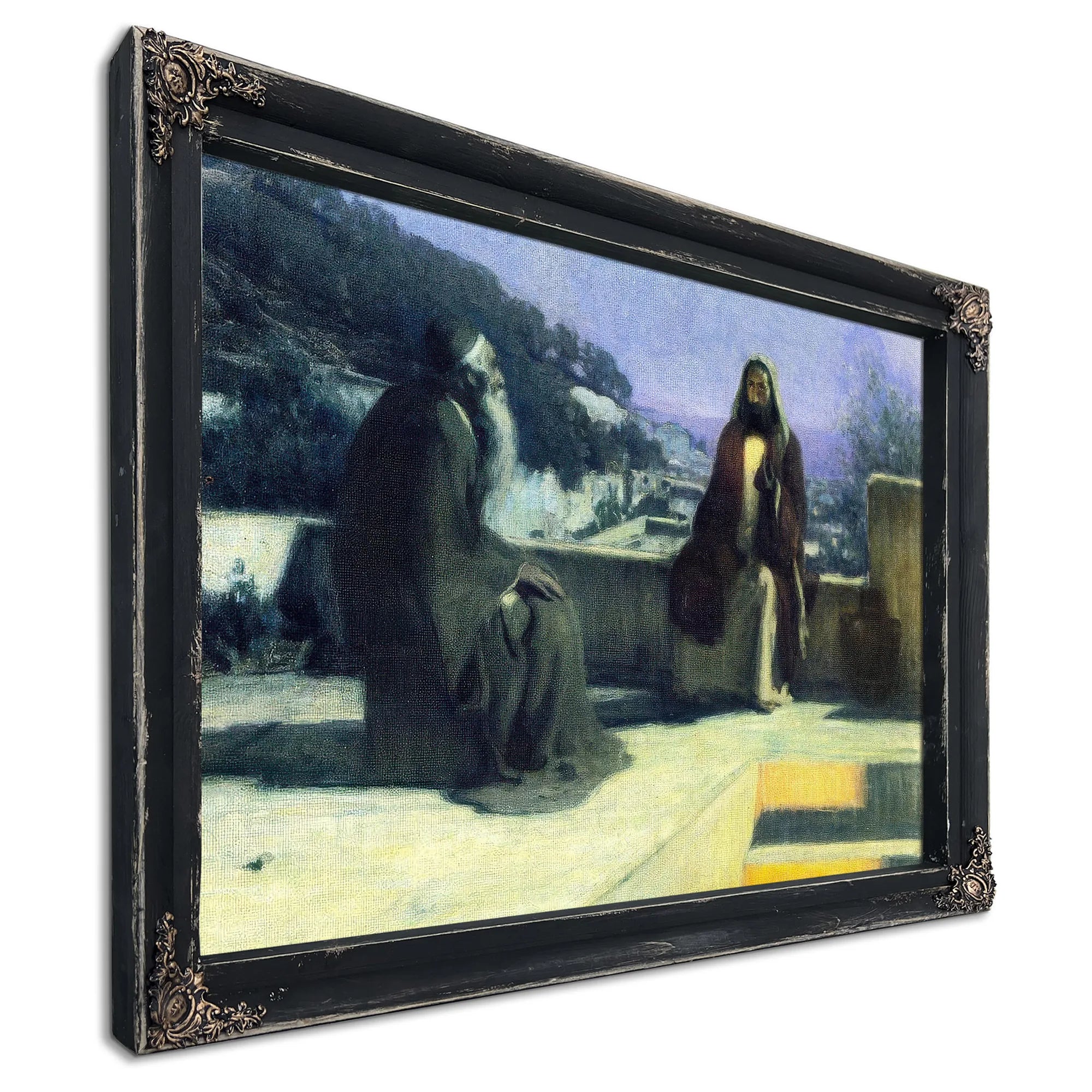 Nicodemus Visiting Jesus By Henry Ossawa Tanner Fine Art Print