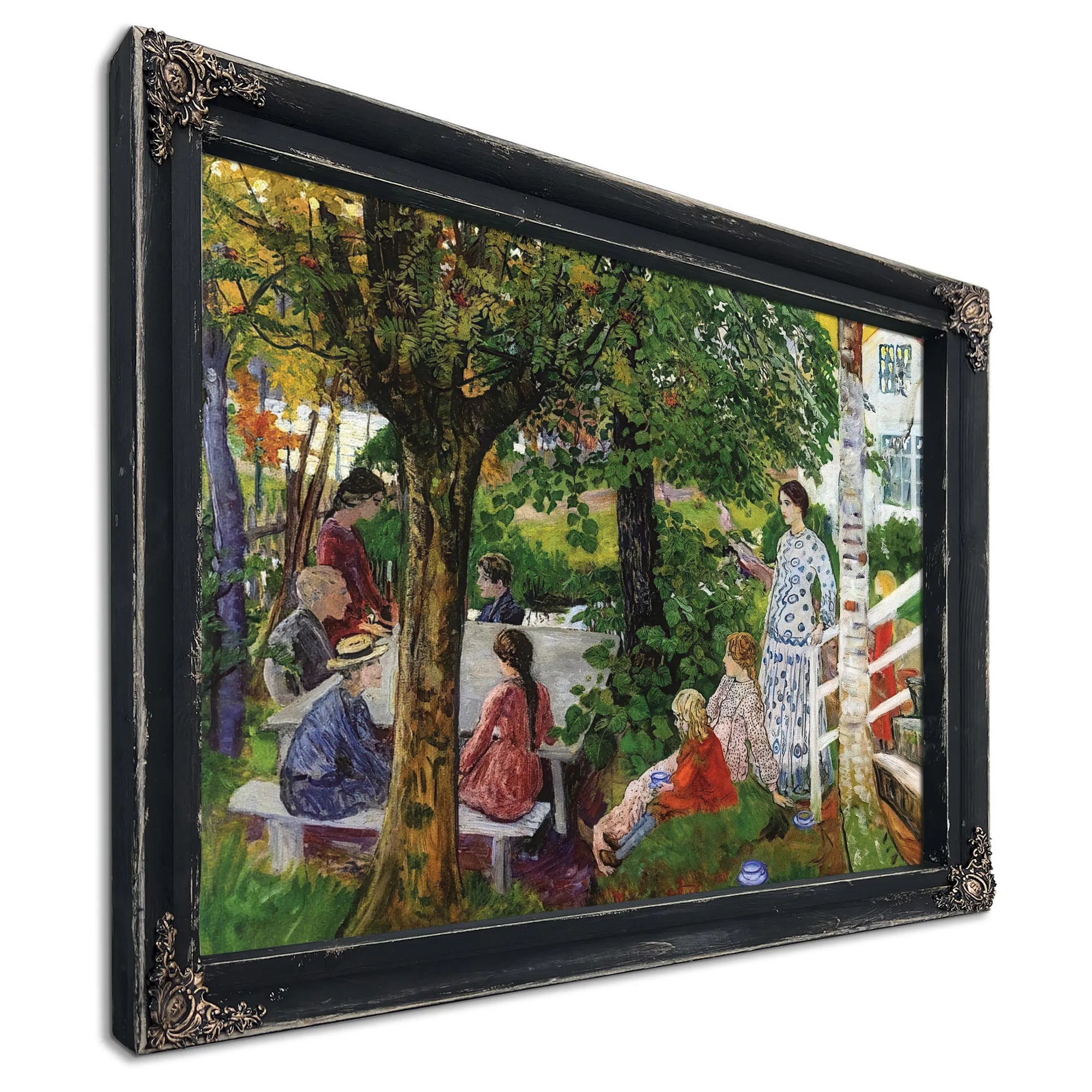 Birthday In The Garden By Nicolai Astrup Fine Art Print