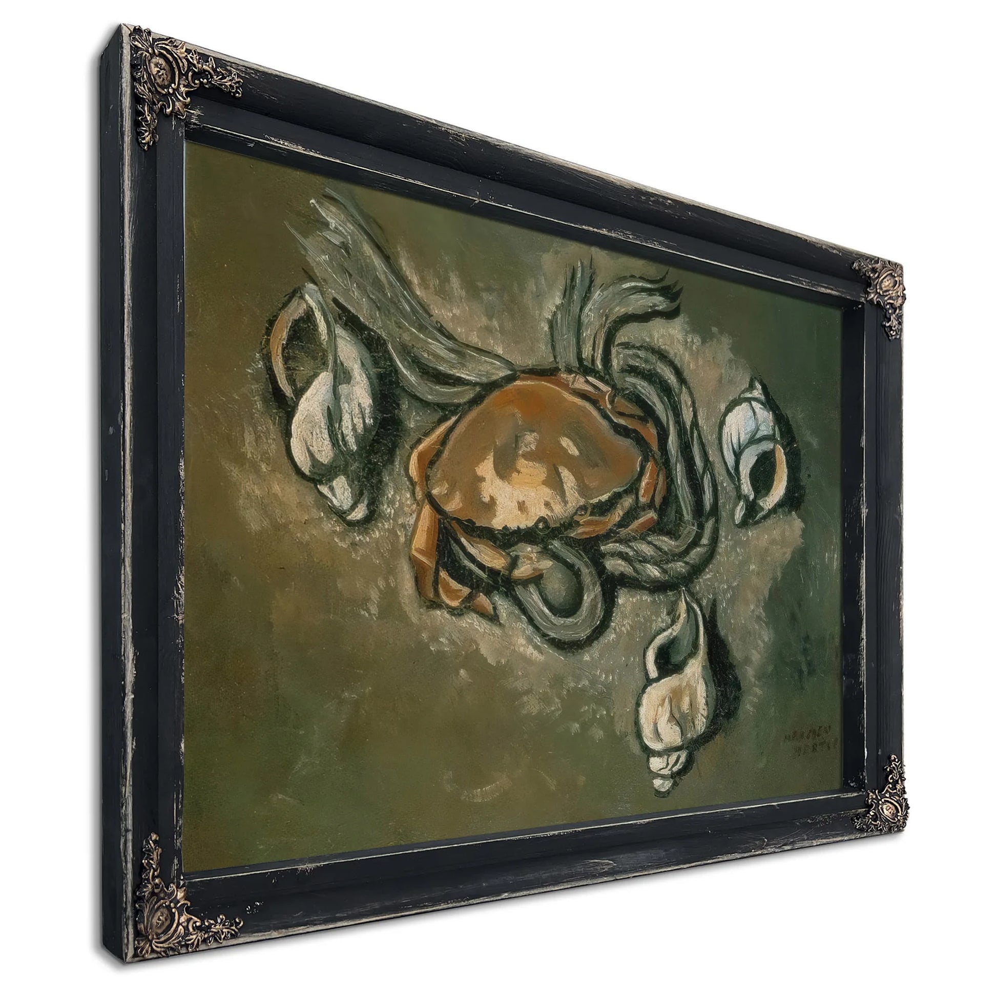 Crab Rope Seashells By Marsden Hartley Fine Art Print