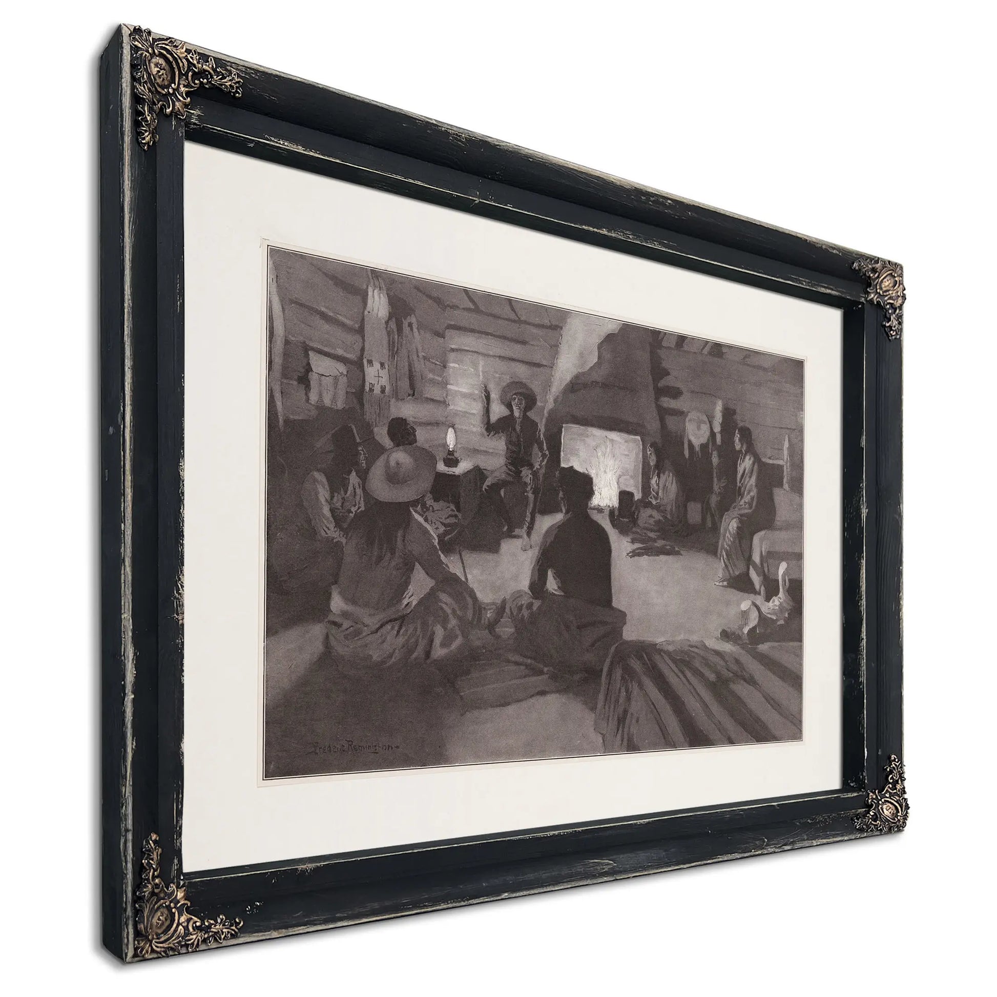 Fact Or Fiction by Frederic Remington