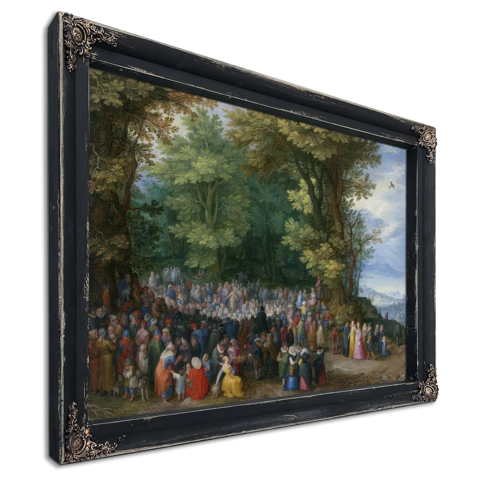 The Sermon On The Mount by Jan Brueghel The Elder Fine Art Print
