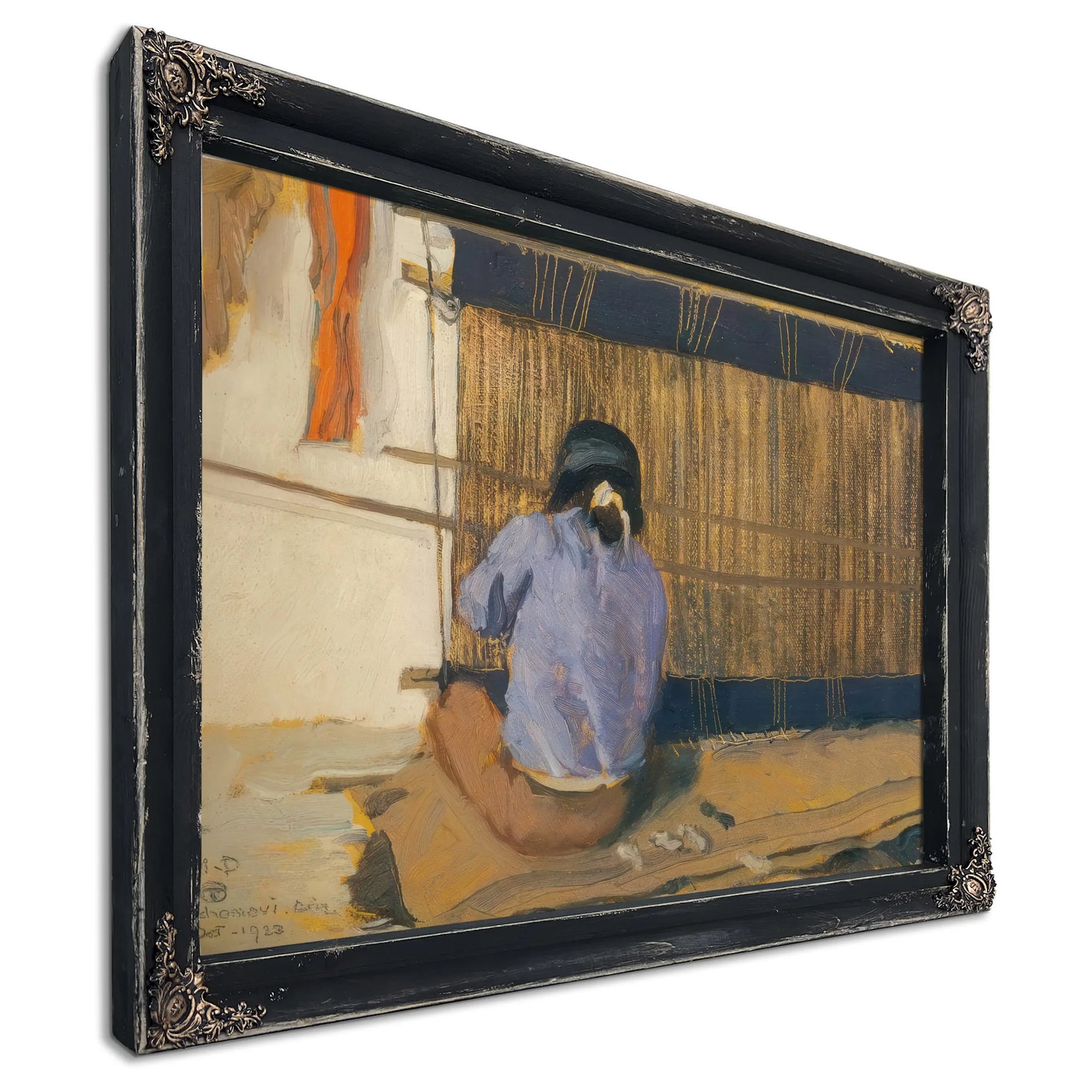 Hopi Weaver By Maynard Dixon Fine Art Print
