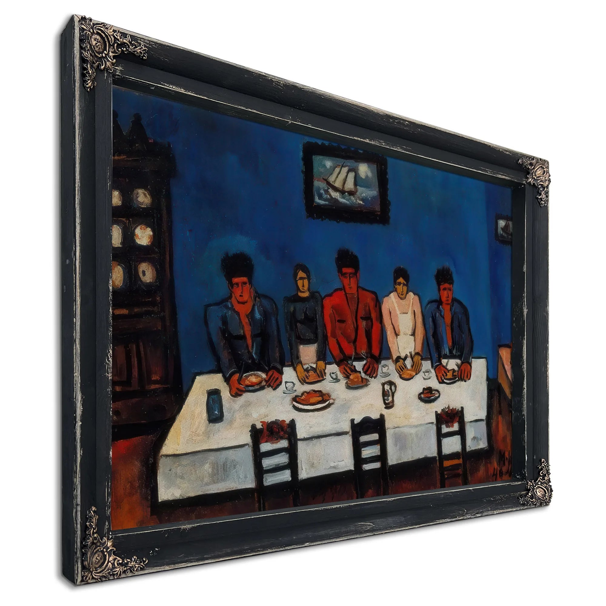Fishermens Last Super 1940 By Marsden Hartley Fine Art Print