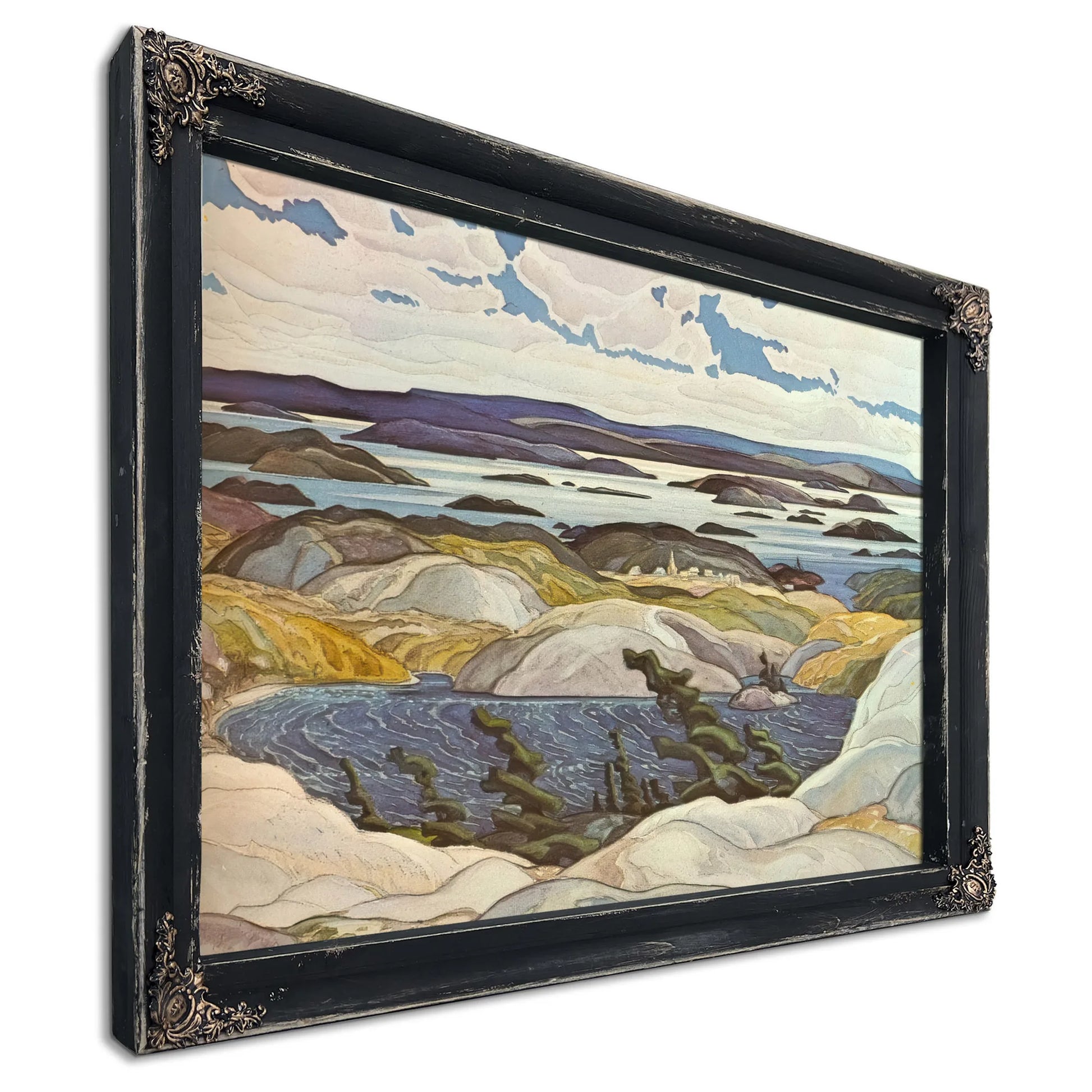 Ba Of Ilsnad By Frank Carmichael Fine Art Print