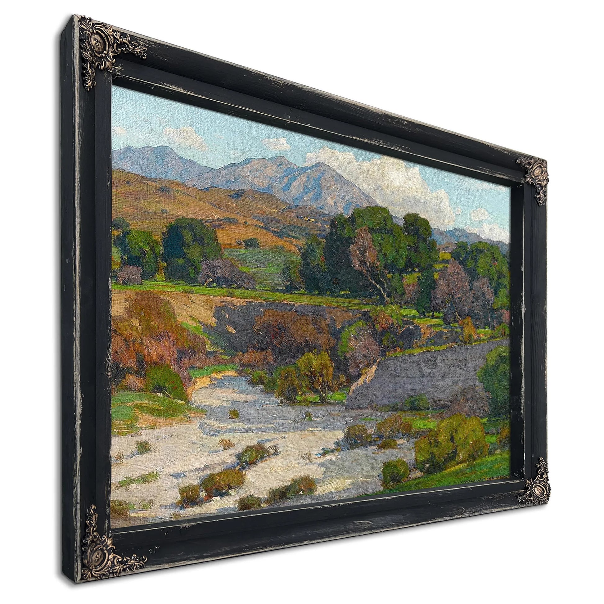 Saddleback Mountains Mission Viejo By William Wendt Fine Art Print