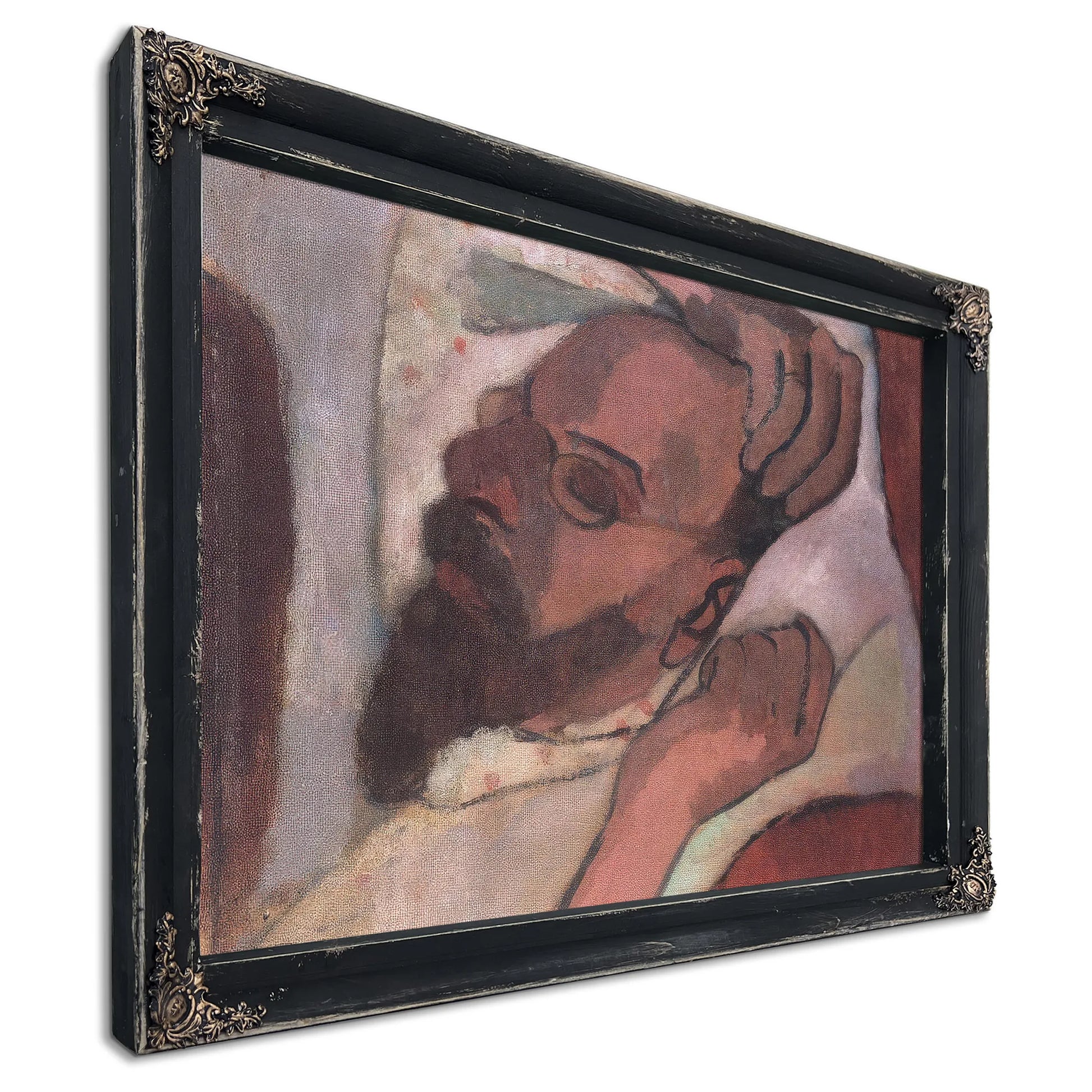 Otto Modersohn, Sleeping By Paula Modersohn Becker Fine Art Print