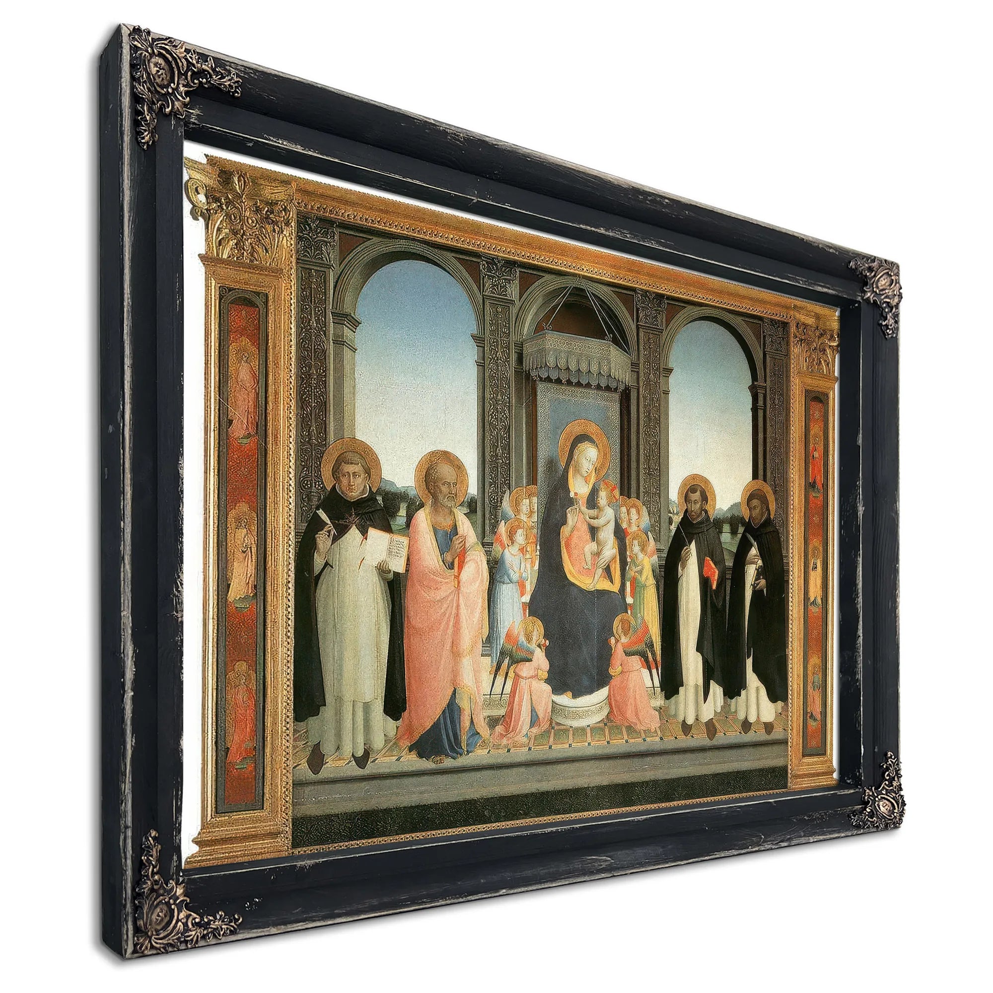 Fiesole Altarpiece 1425 By Fra Angelico Fine Art Print