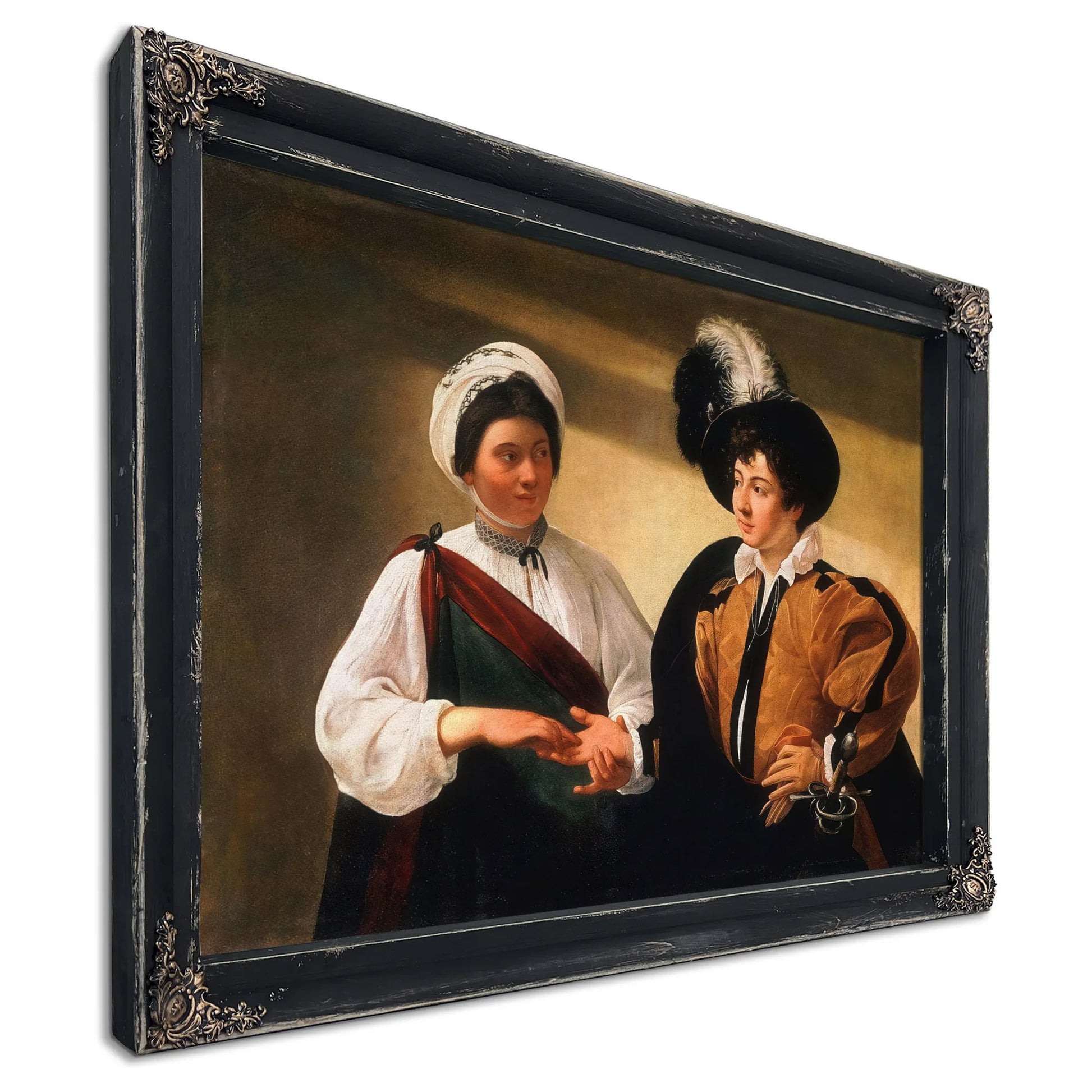 Fortune Teller 1594 By Caravaggio Fine Art Print