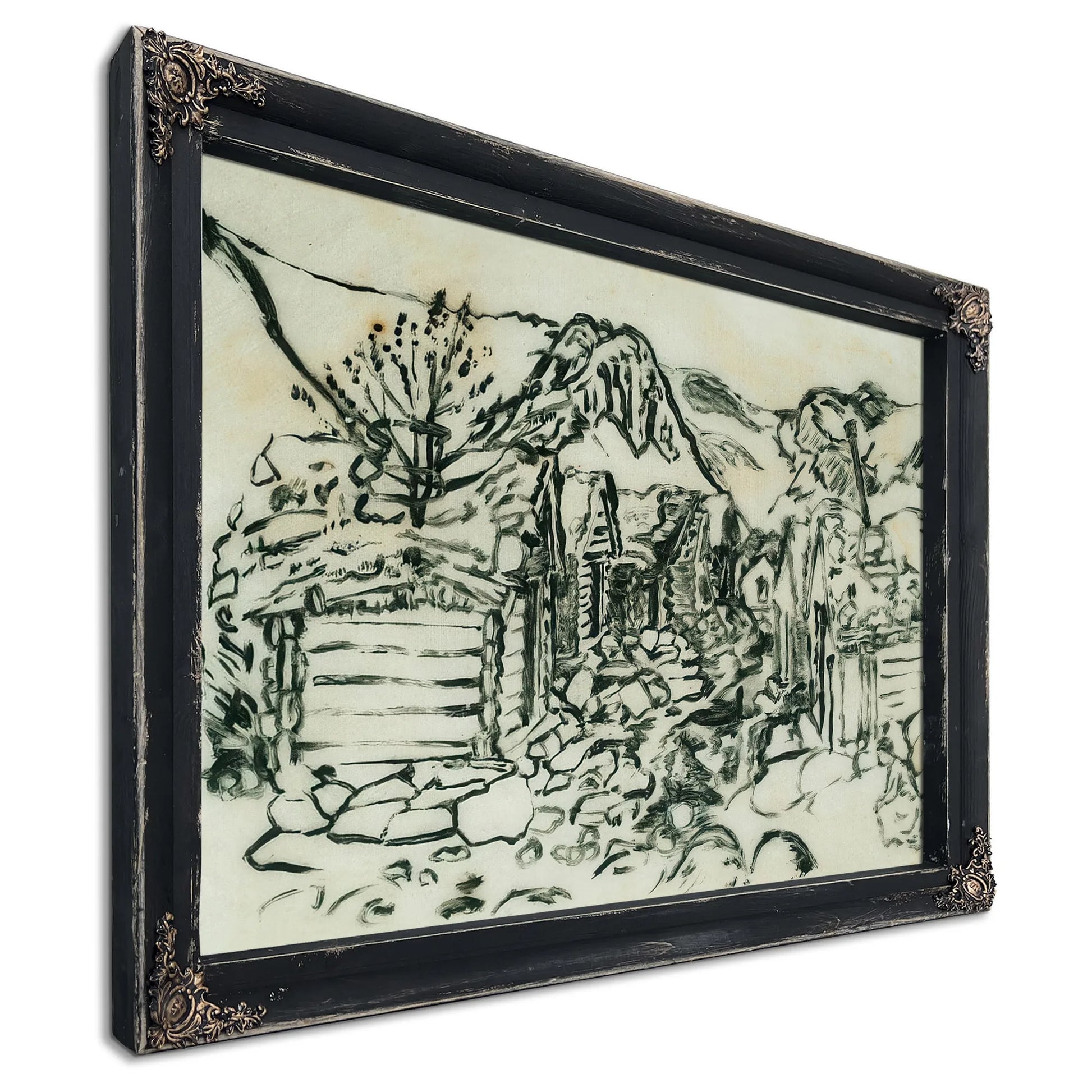 The Befring Farms By Nicolai Astrup Fine Art Print