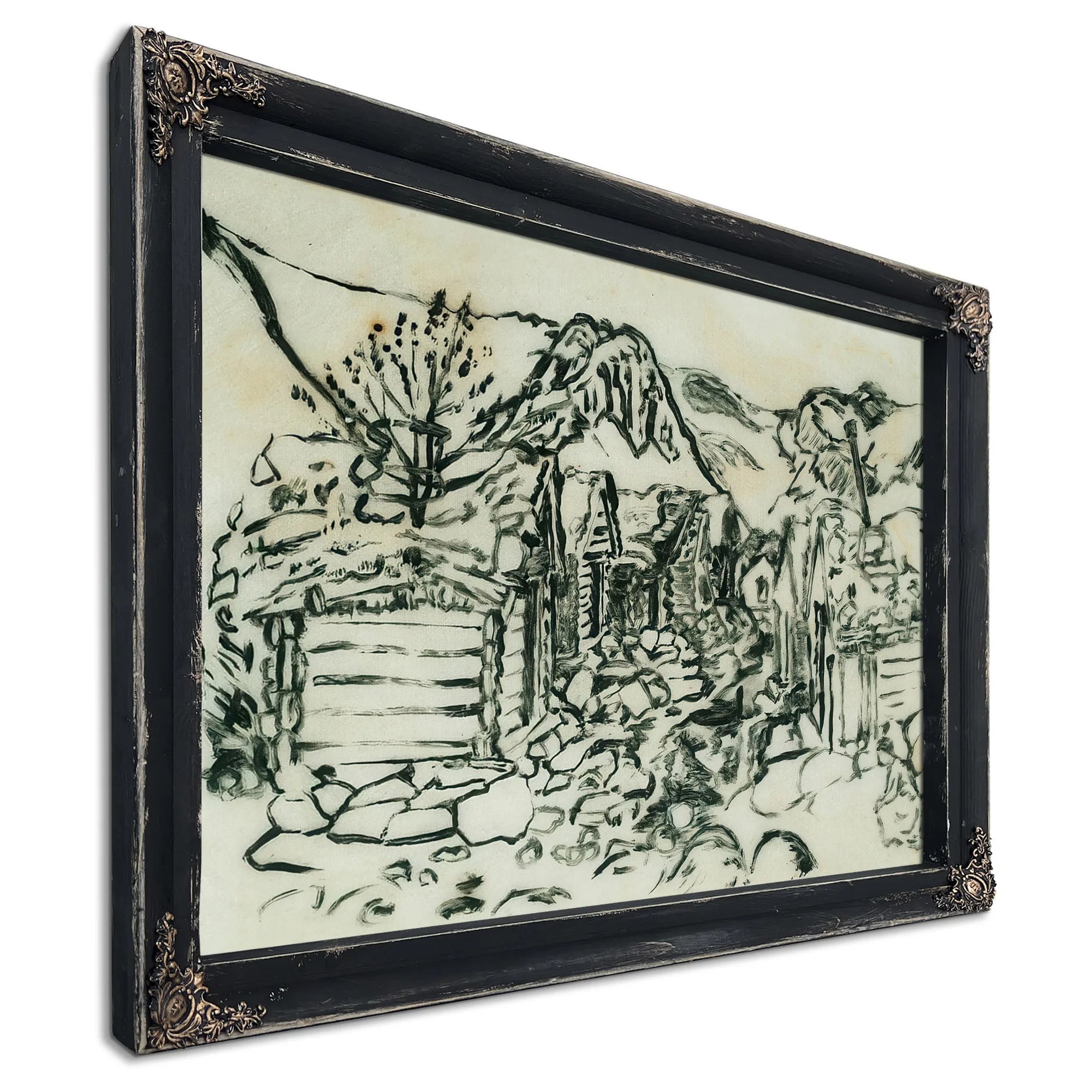 The Befring Farms By Nicolai Astrup Fine Art Print
