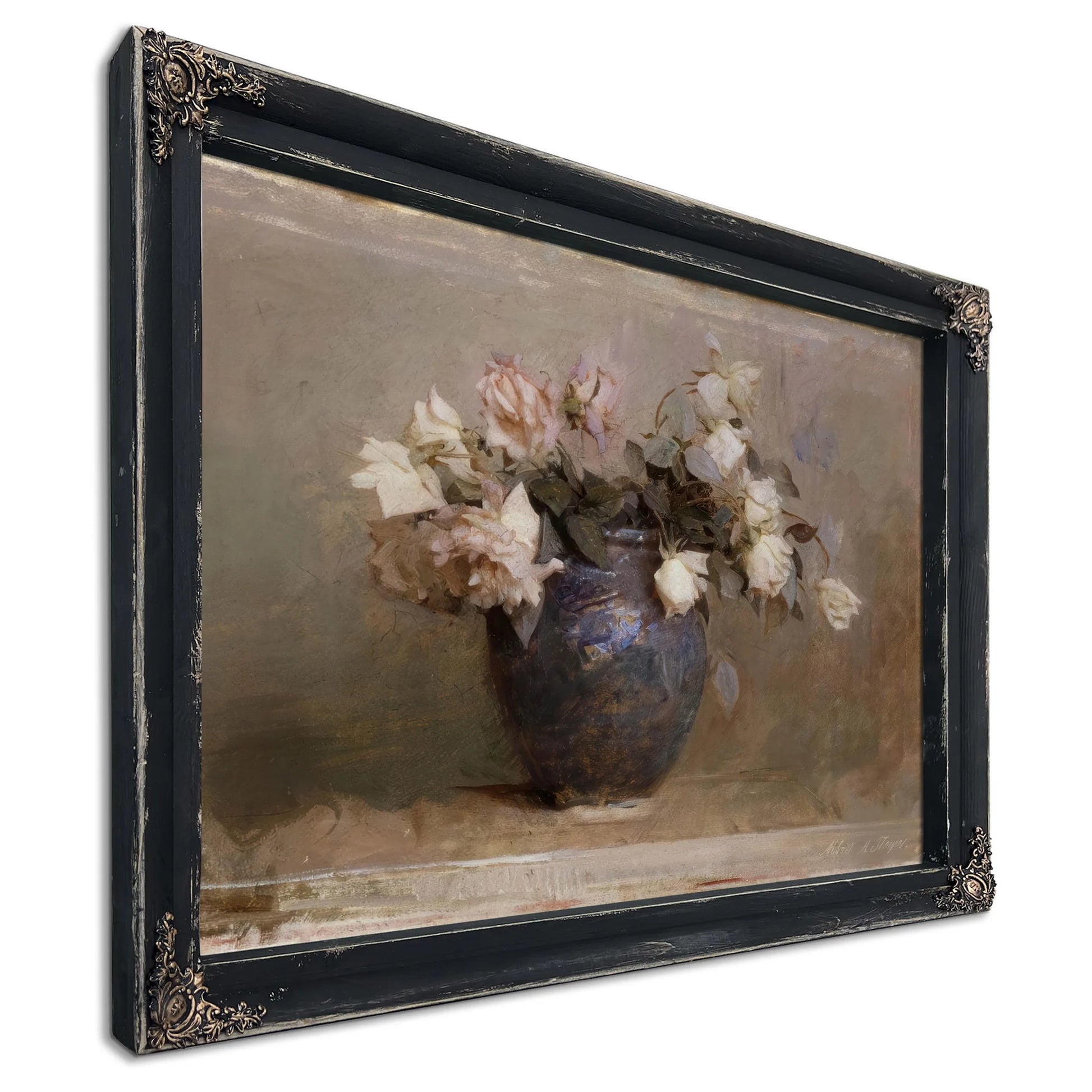 Roses By Abbott Handerson Thayer Fine Art Print