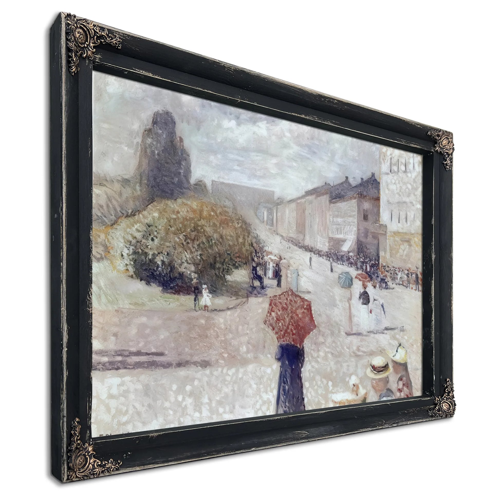 Spring Day On Karl Johan 1890 By Edvard Munch Fine Art Print