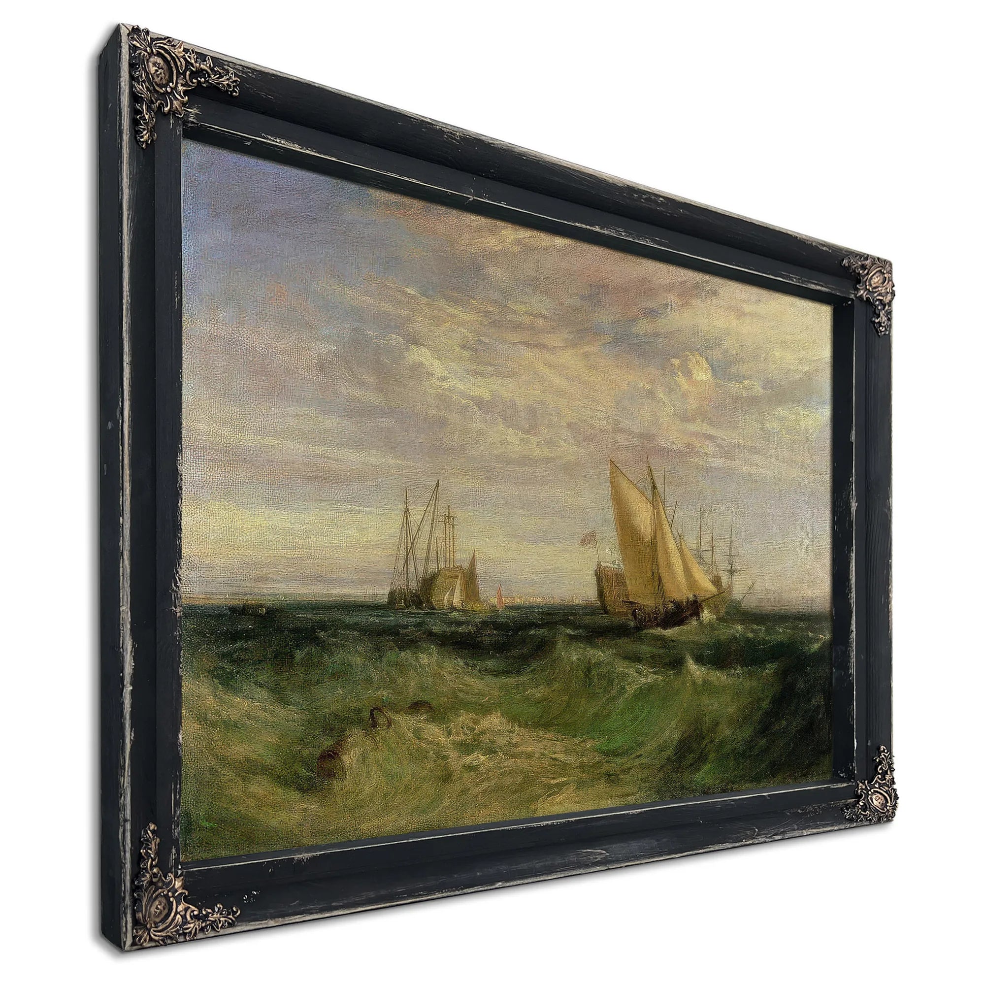 The Confluence Of The Thames And The Medway By Joseph Mallord William Turner Fine Art Print