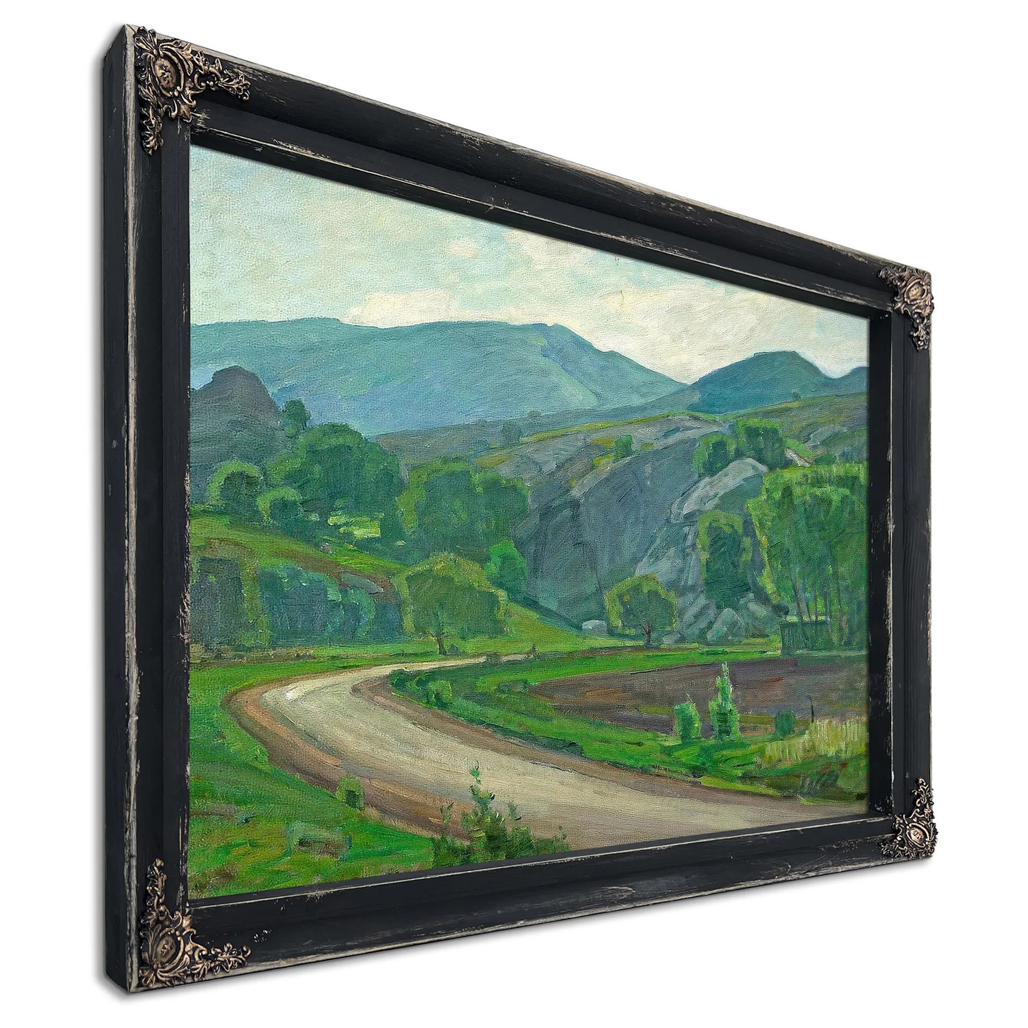 El Toro Road At Laguna Beach By William Wendt Fine Art Print