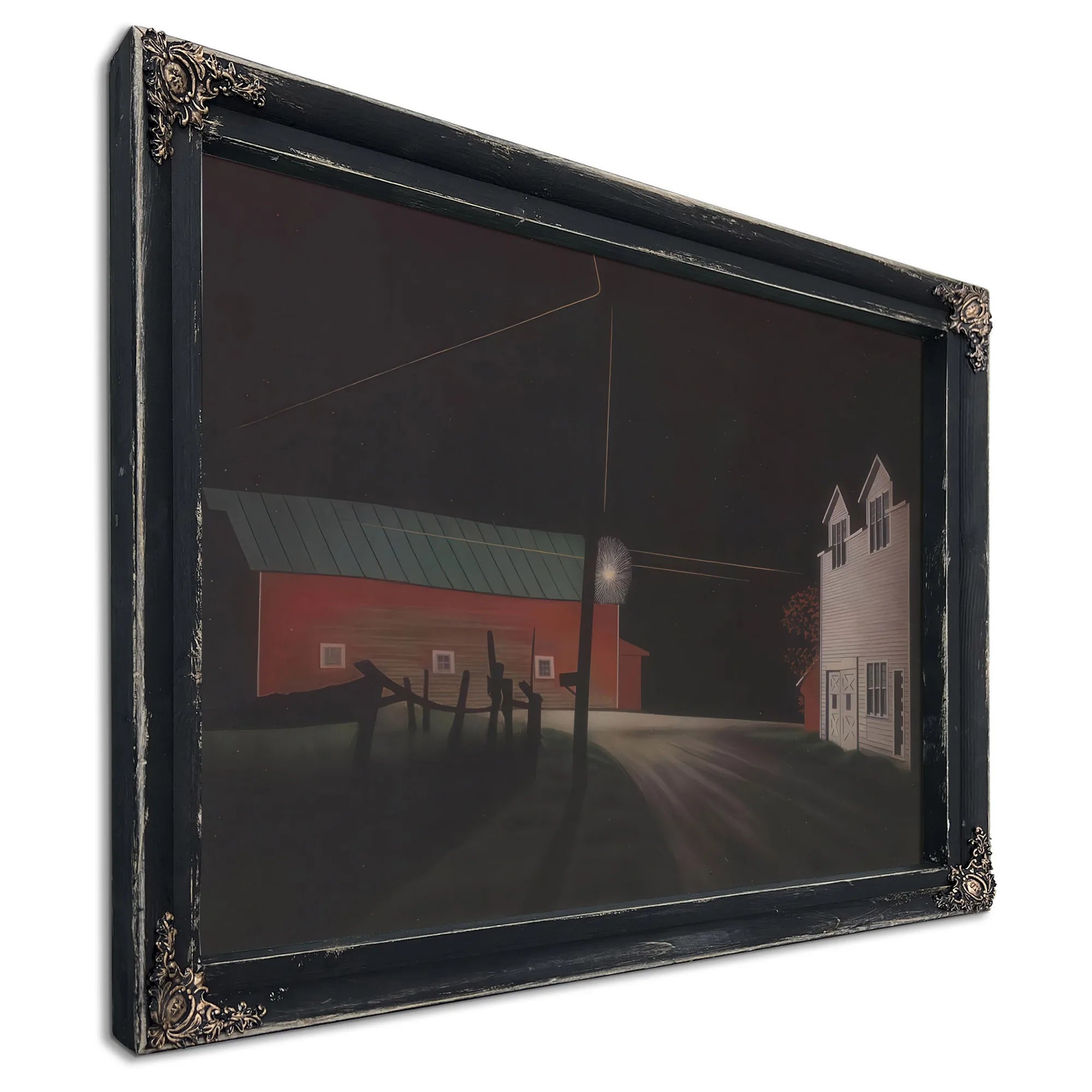 Bright Light At Russells Corners By George Ault Fine Art Print