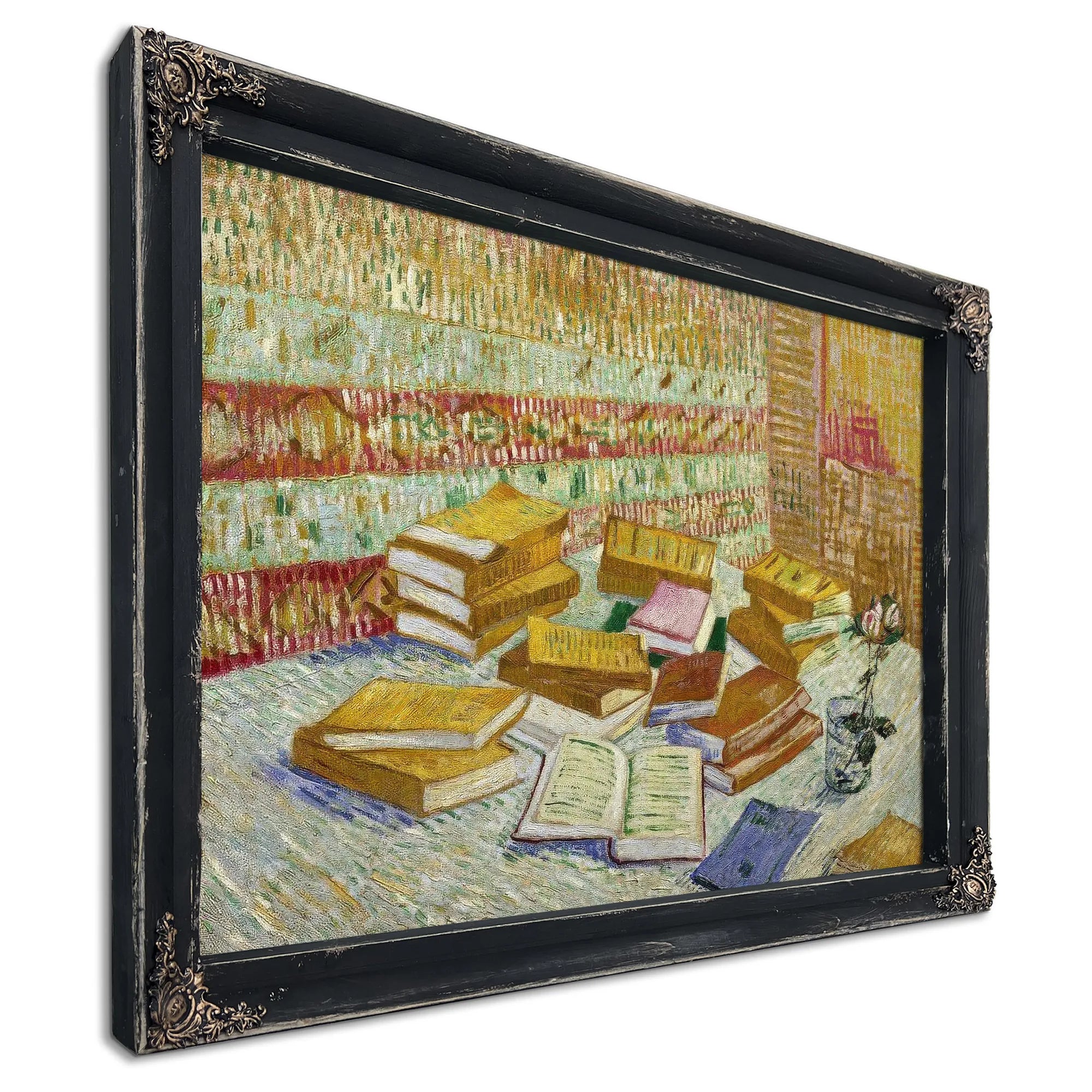 The Parisian Novels By Vincent Van Gogh Fine Art Print