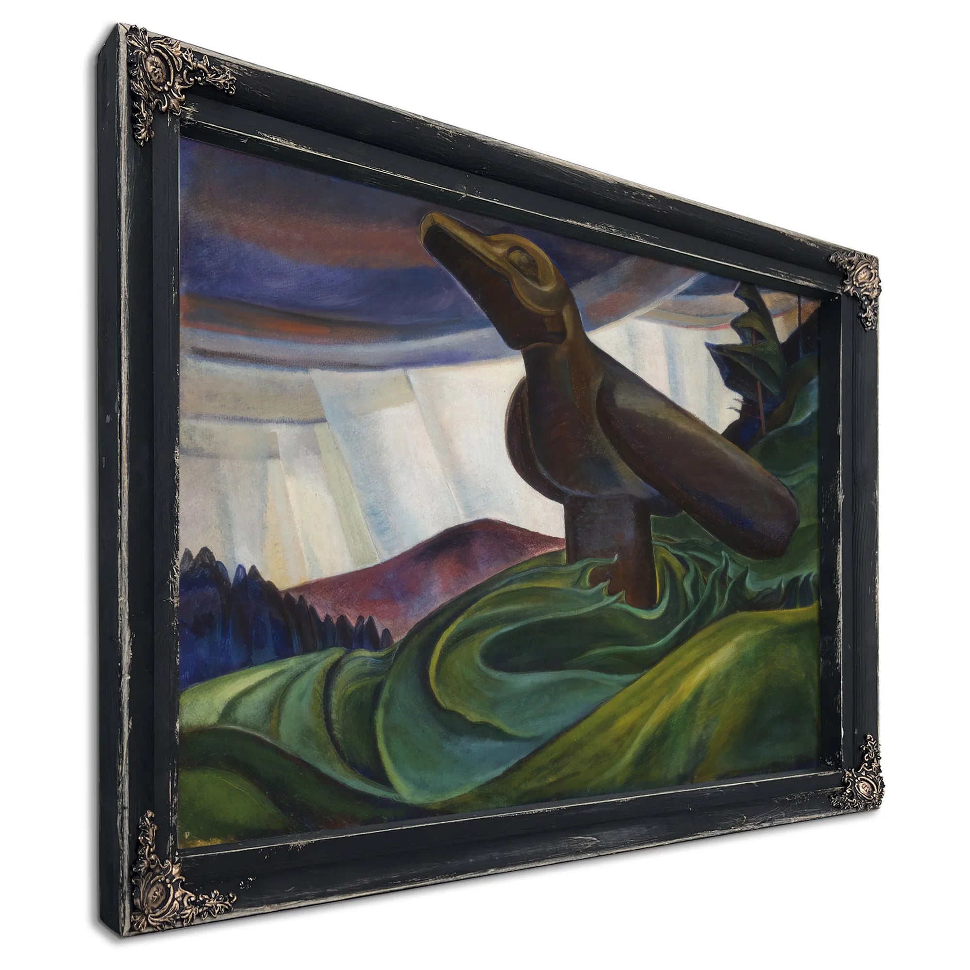 Big Raven 1931 By Emily Carr Fine Art Print