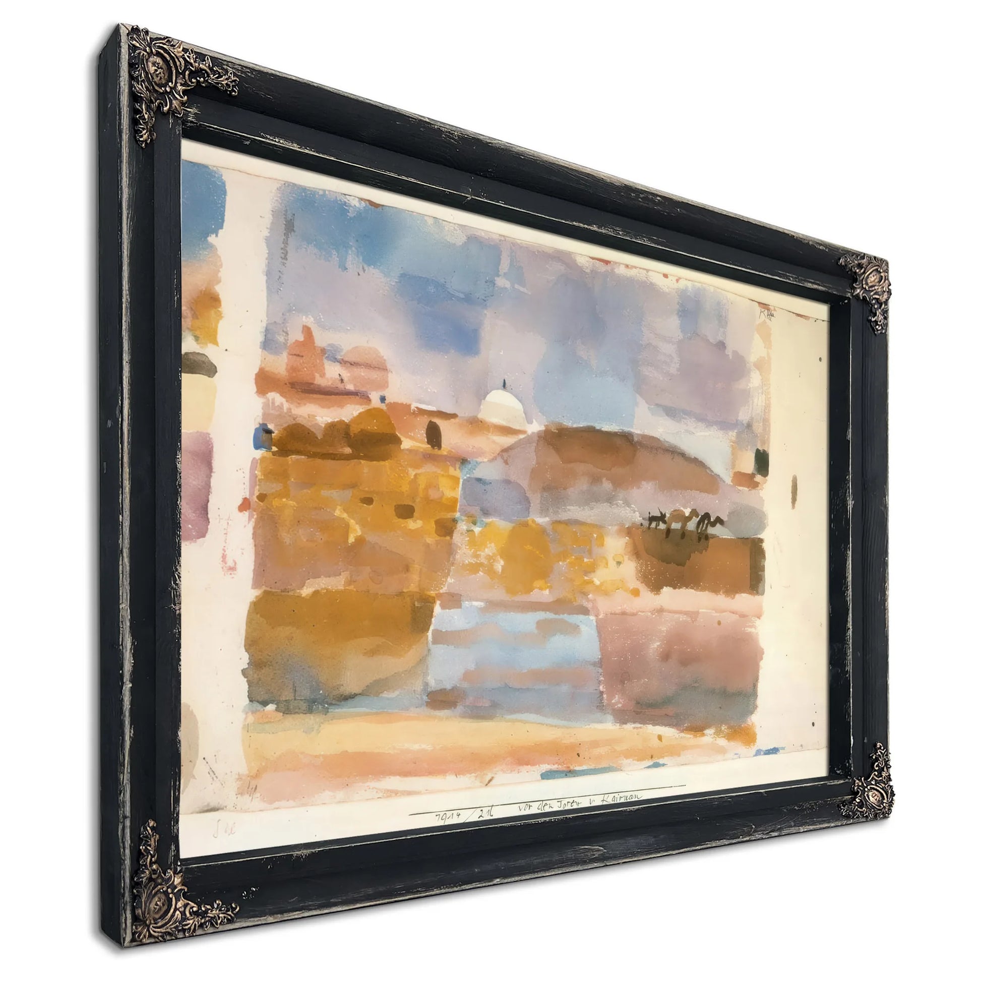 Before The Gates Of Kairuan 1914 216 By Paul Klee Fine Art Print