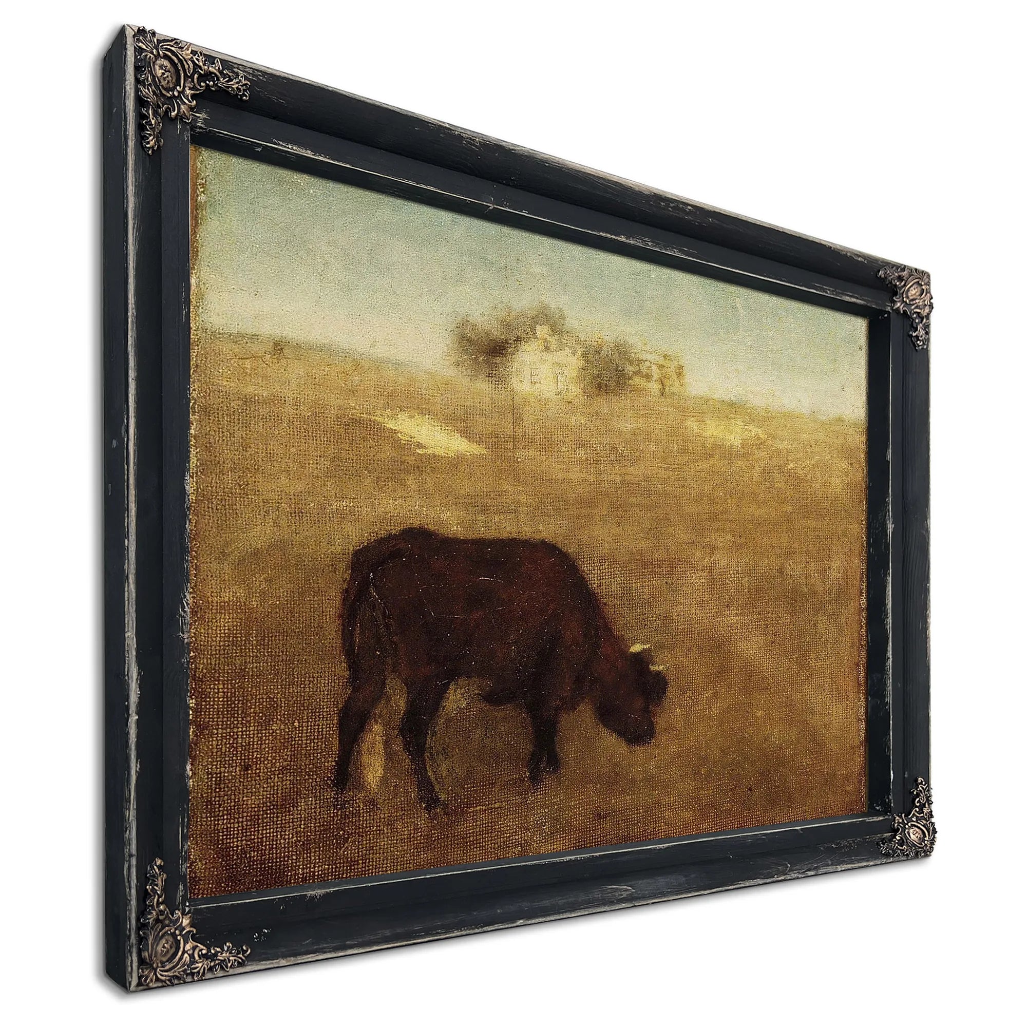 Evening Glow, The Old Red Cow By Albert Pinkham Ryder Fine Art Print
