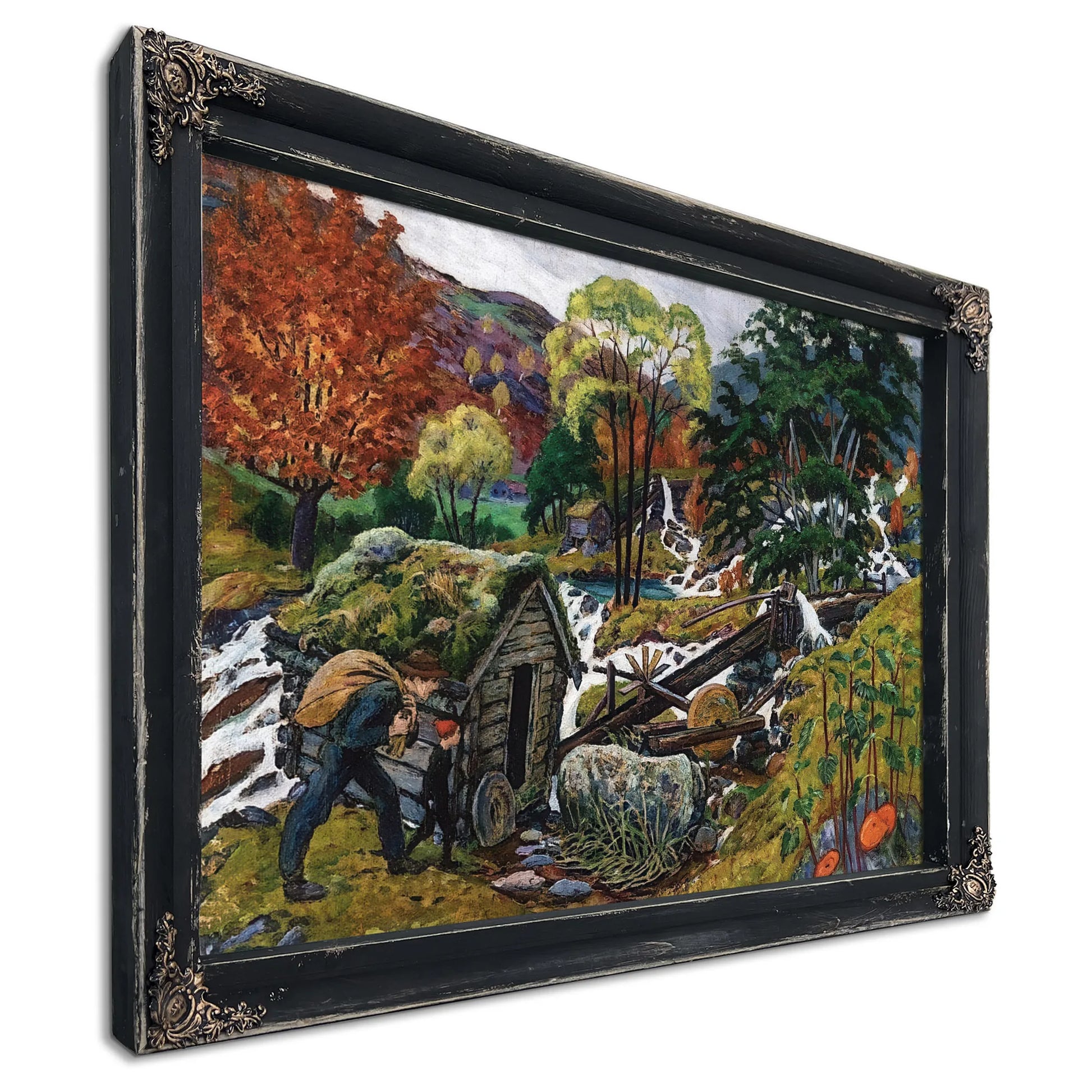 Milling Weather By Nicolai Astrup Fine Art Print