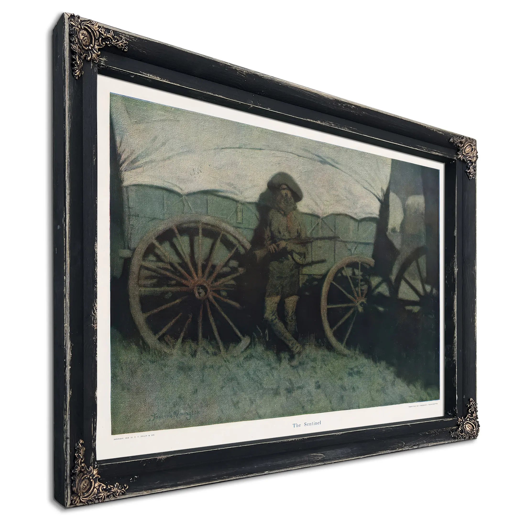 Frederic Remingtonthe Sentinel Pub by Frederic Remington