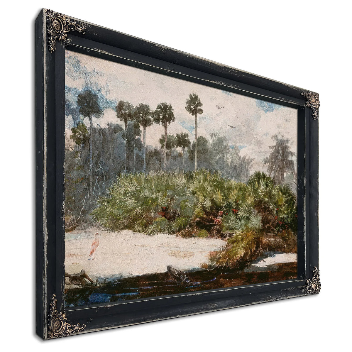 In A Florida Jungle By Winslow Homer