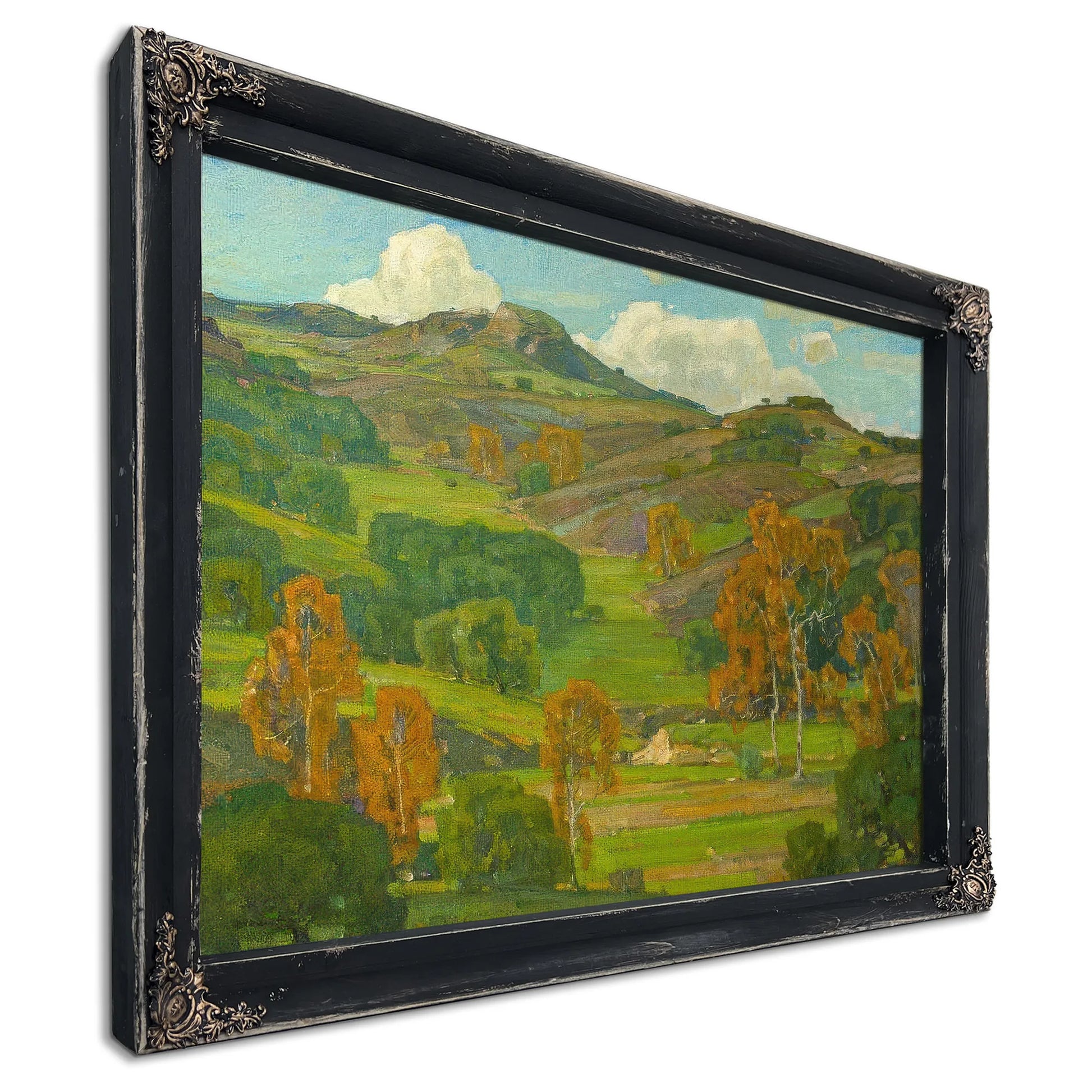 Autumn Sycamores By William Wendt Fine Art Print