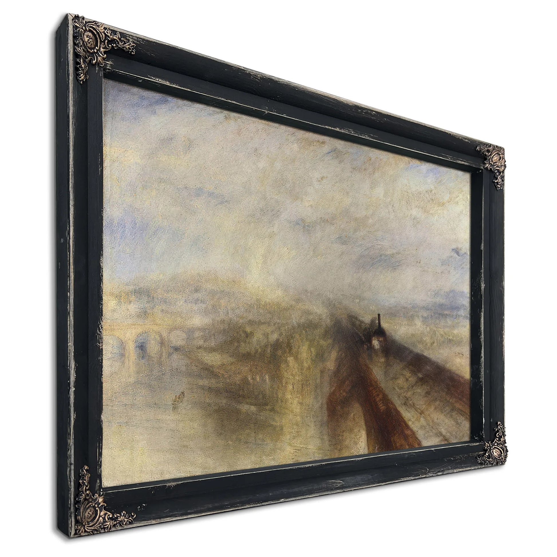 Rain Steam And Speed The Great Western Railway By Joseph Mallord William Turner Fine Art Print