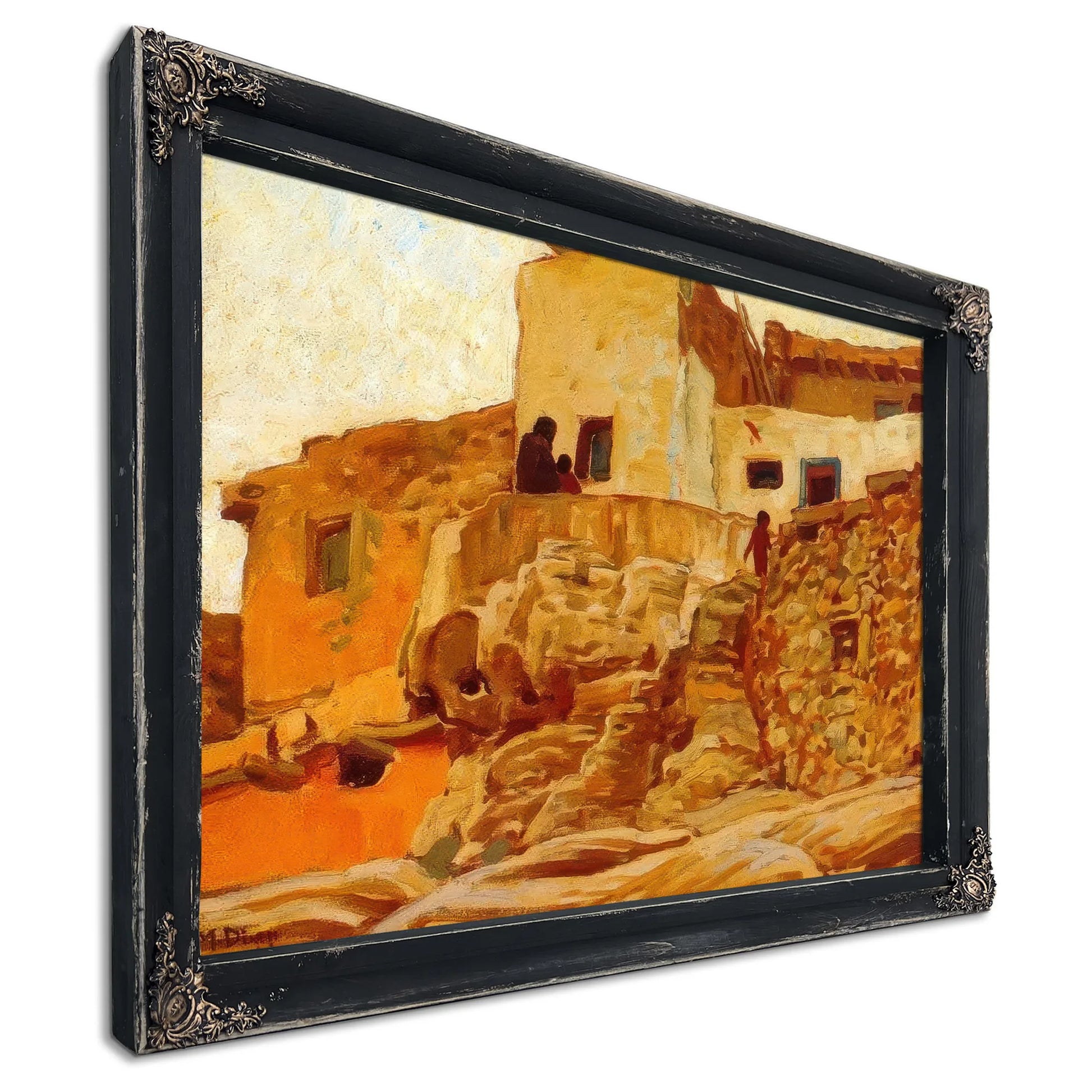 Walls Of Walpi By Maynard Dixon Fine Art Print