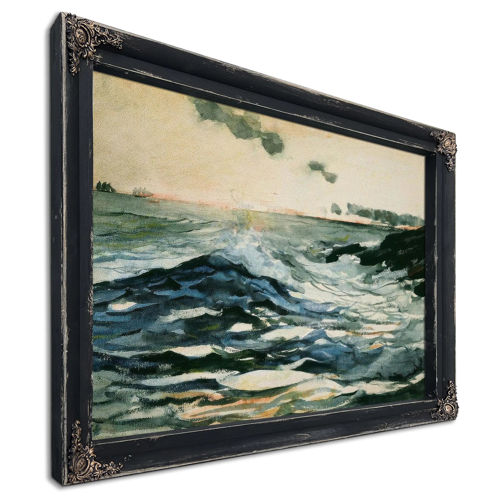 Sunset Prout's Neck By Winslow Homer Fine Art Print