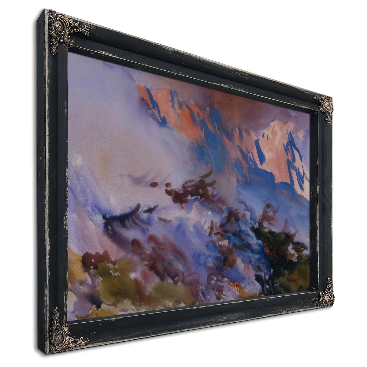 Mountain Fire By John Singer Sargent Fine Art Print