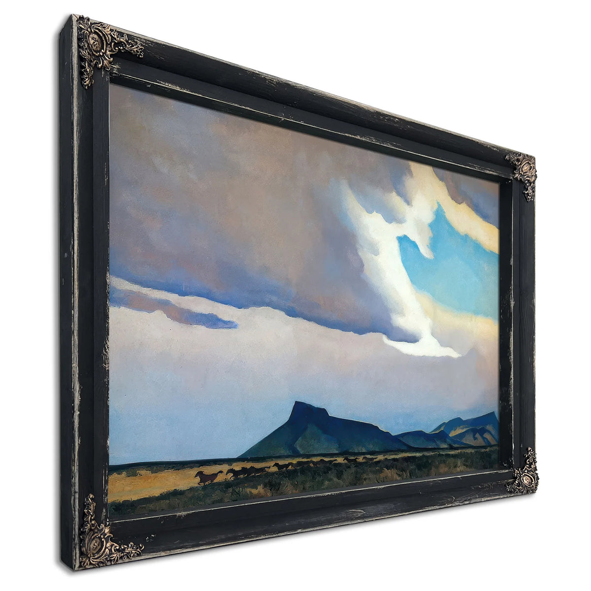 Wild Horses By Maynard Dixon Fine Art Print