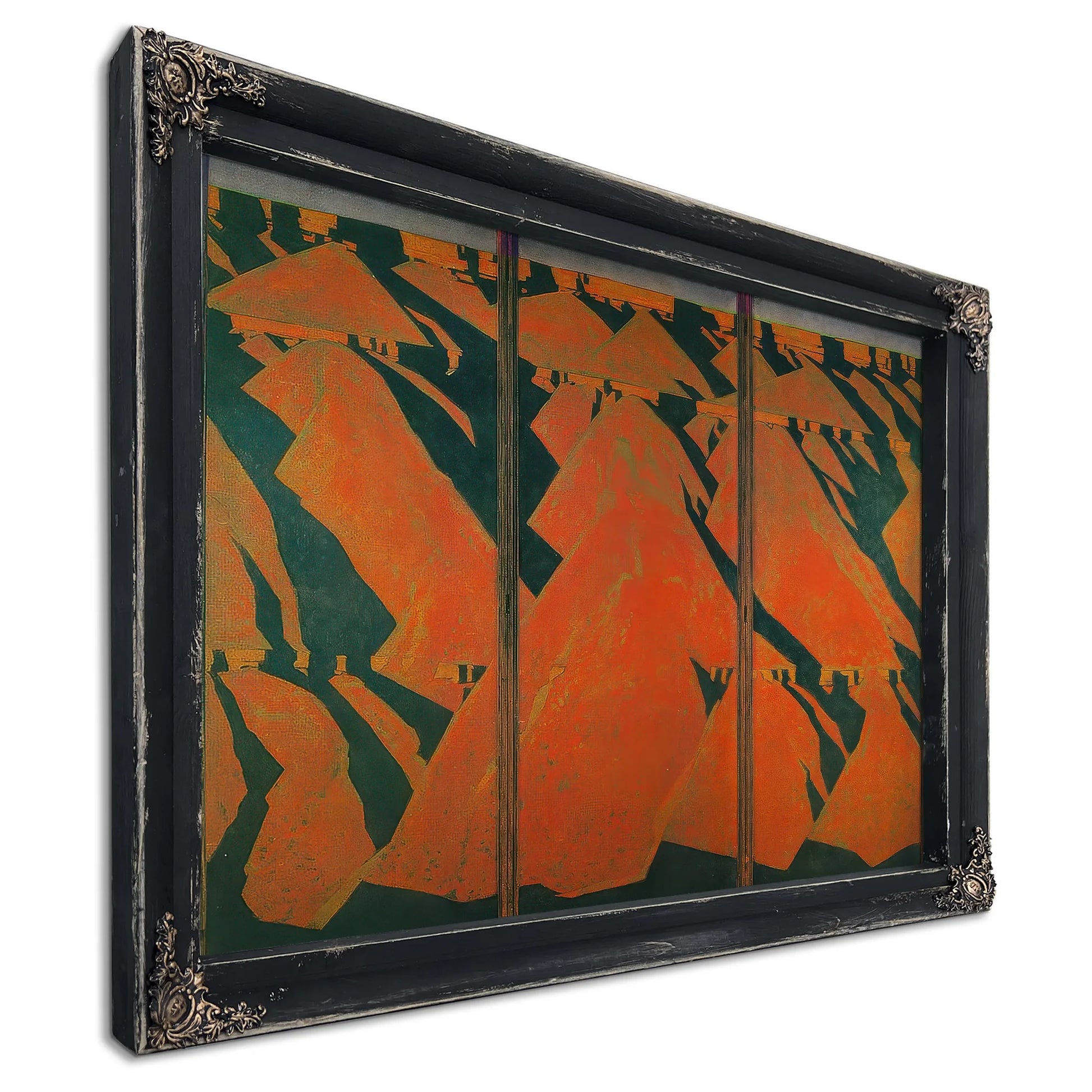 Study In Cubist Realism By Maynard Dixon Fine Art Print
