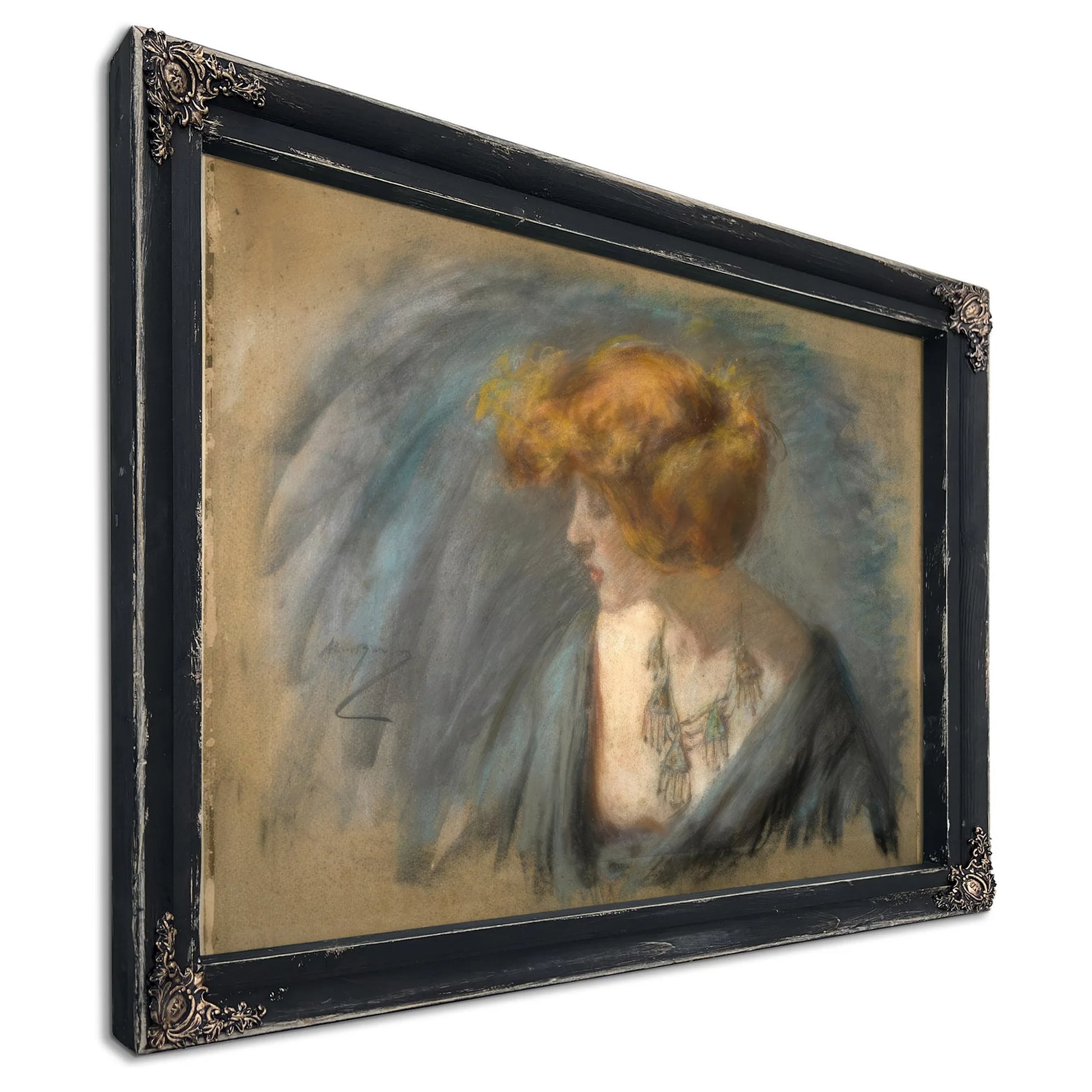 Titian Hair By Alice Pike Barney Fine Art Print