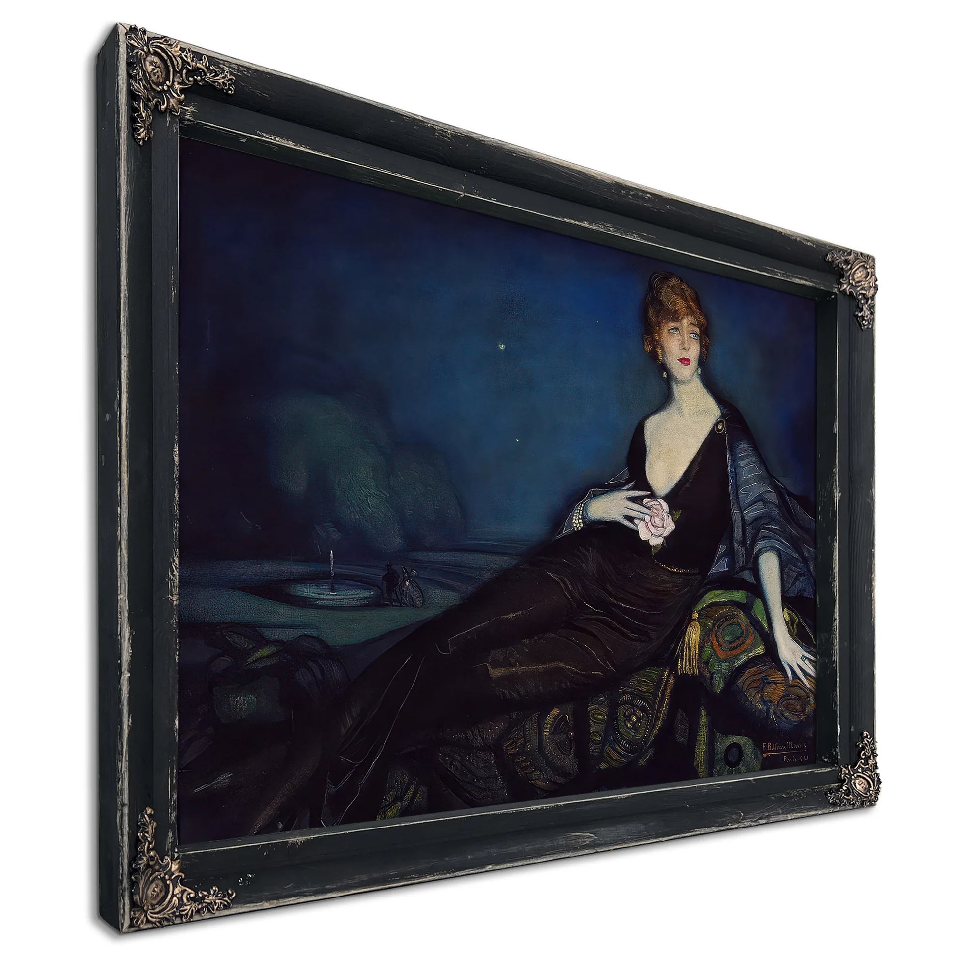 Mrs Freda Dudley Ward By Federico Beltran Masses Fine Art Print