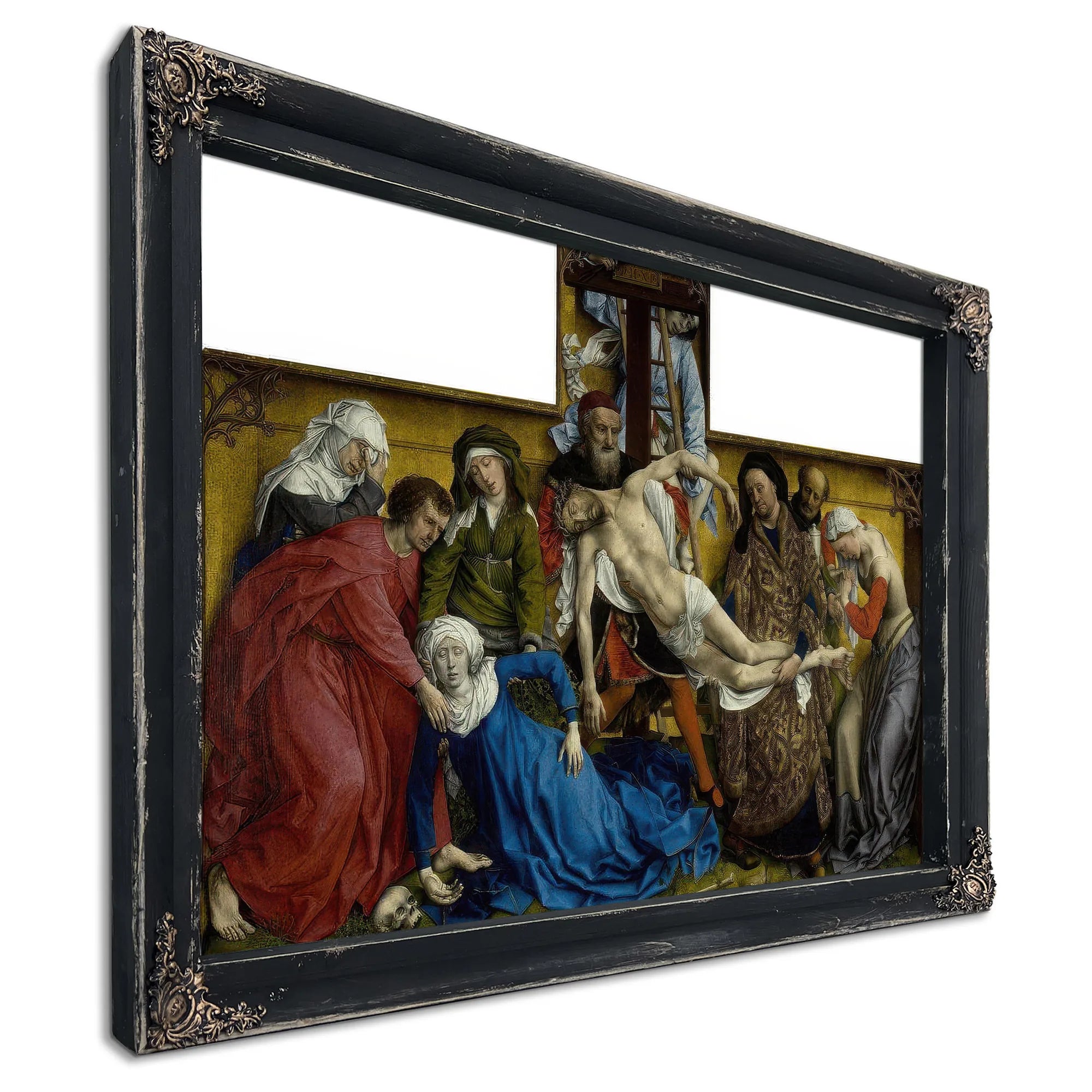 The Descent From The Cross 1438 By Rogier Van Der Weyden Fine Art Print